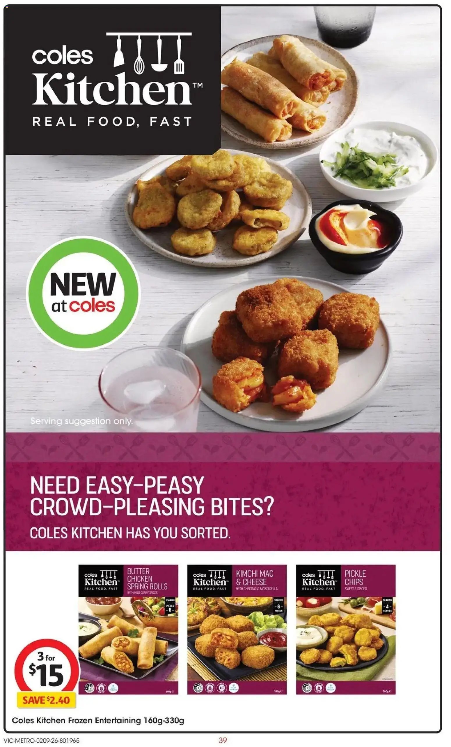Coles catalogue from 02/09/2026 Coles catalogue VIC