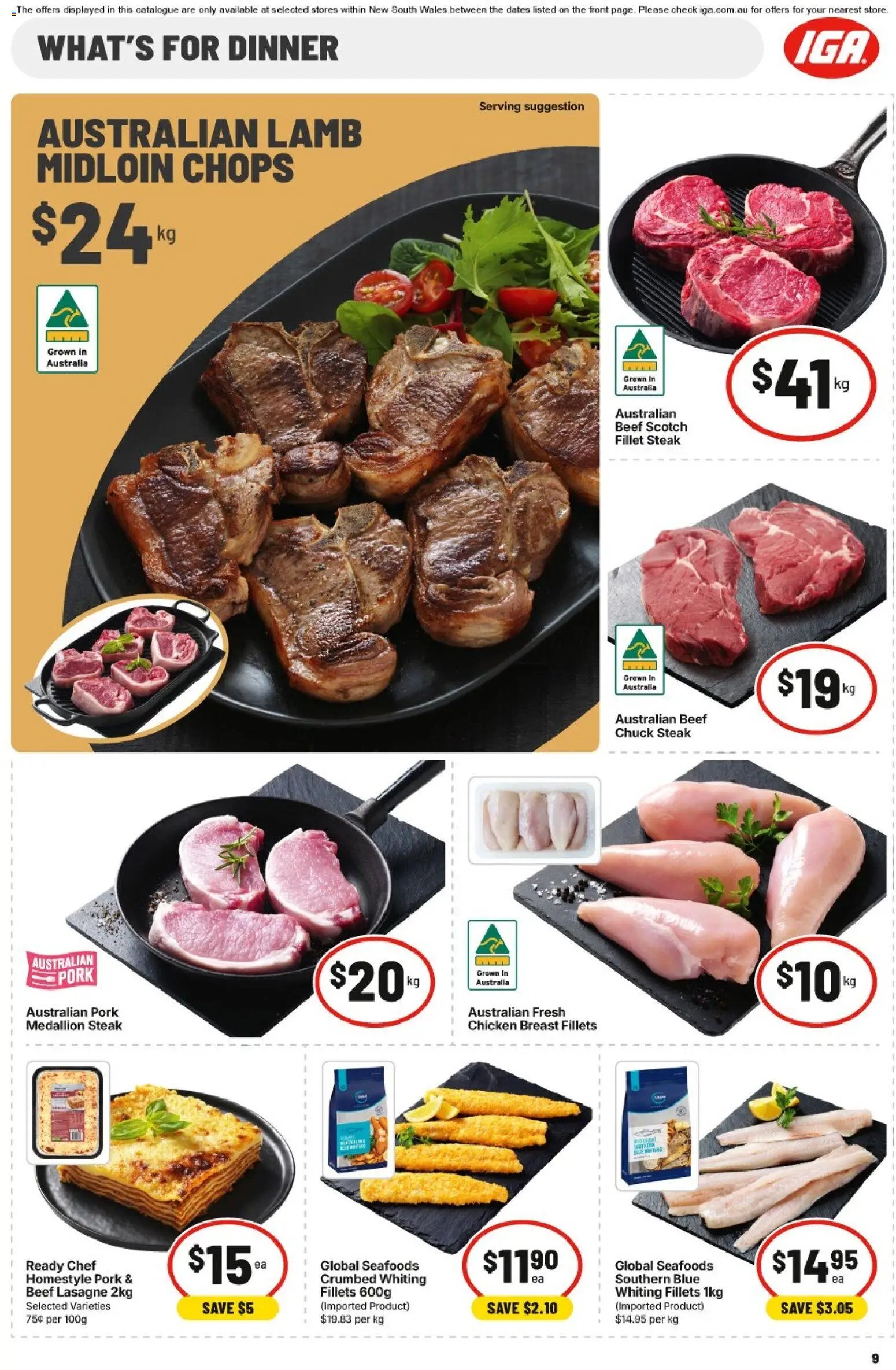 IGA catalogue from 26/08/2026 IGA catalogue Eveleigh