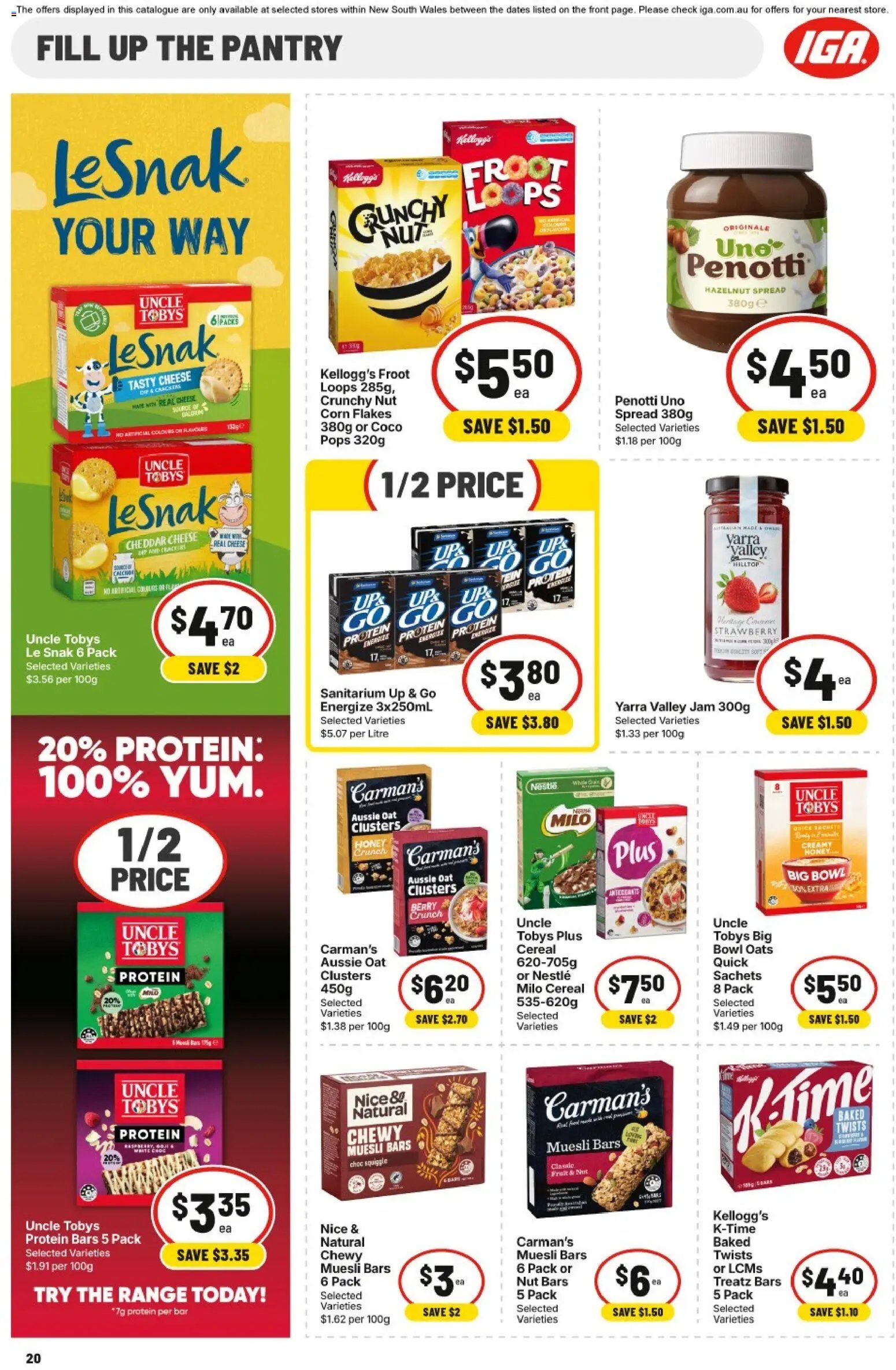 IGA catalogue from 26/08/2026 IGA catalogue Eveleigh