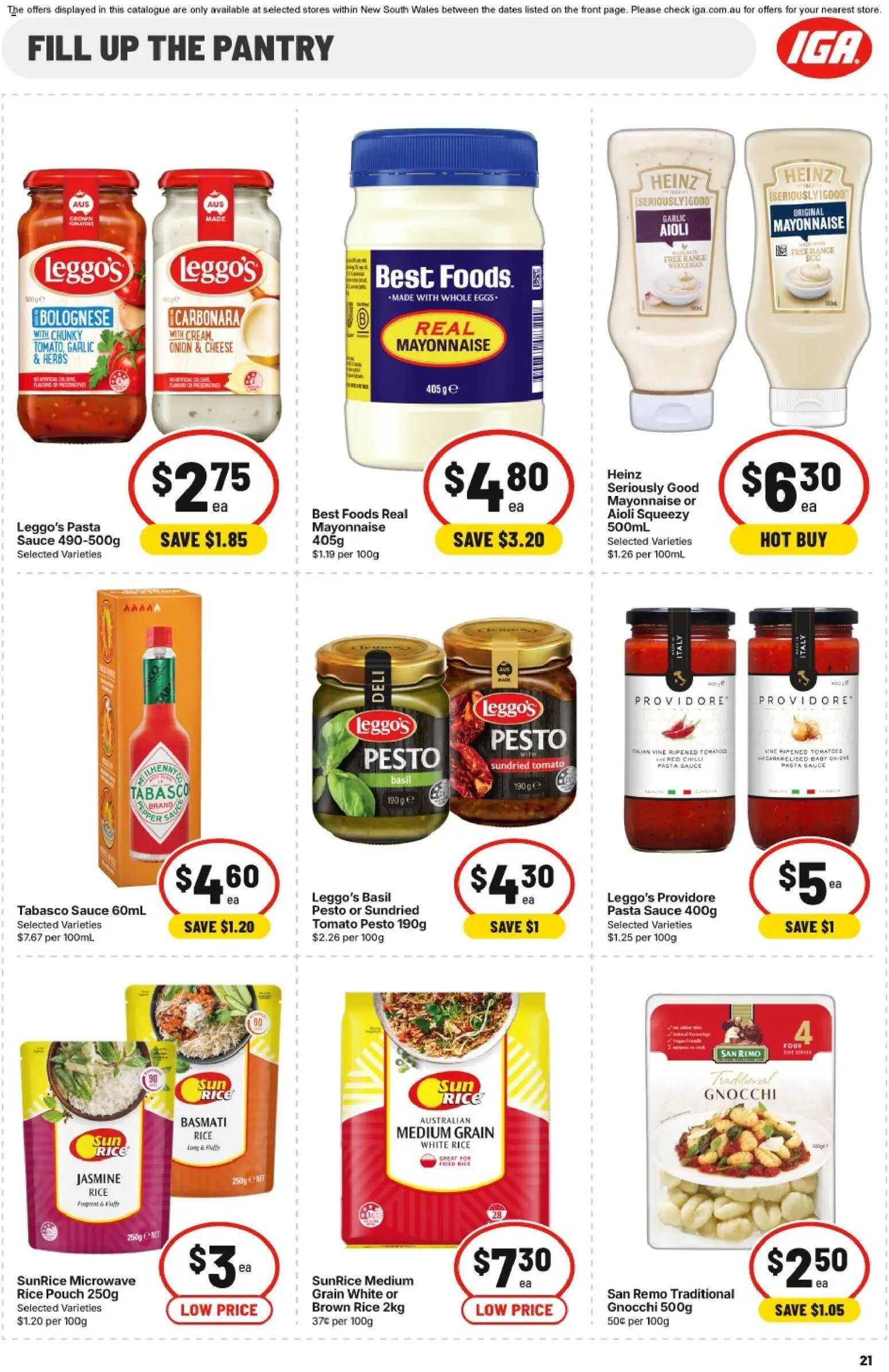 IGA catalogue from 26/08/2026 IGA catalogue Eveleigh