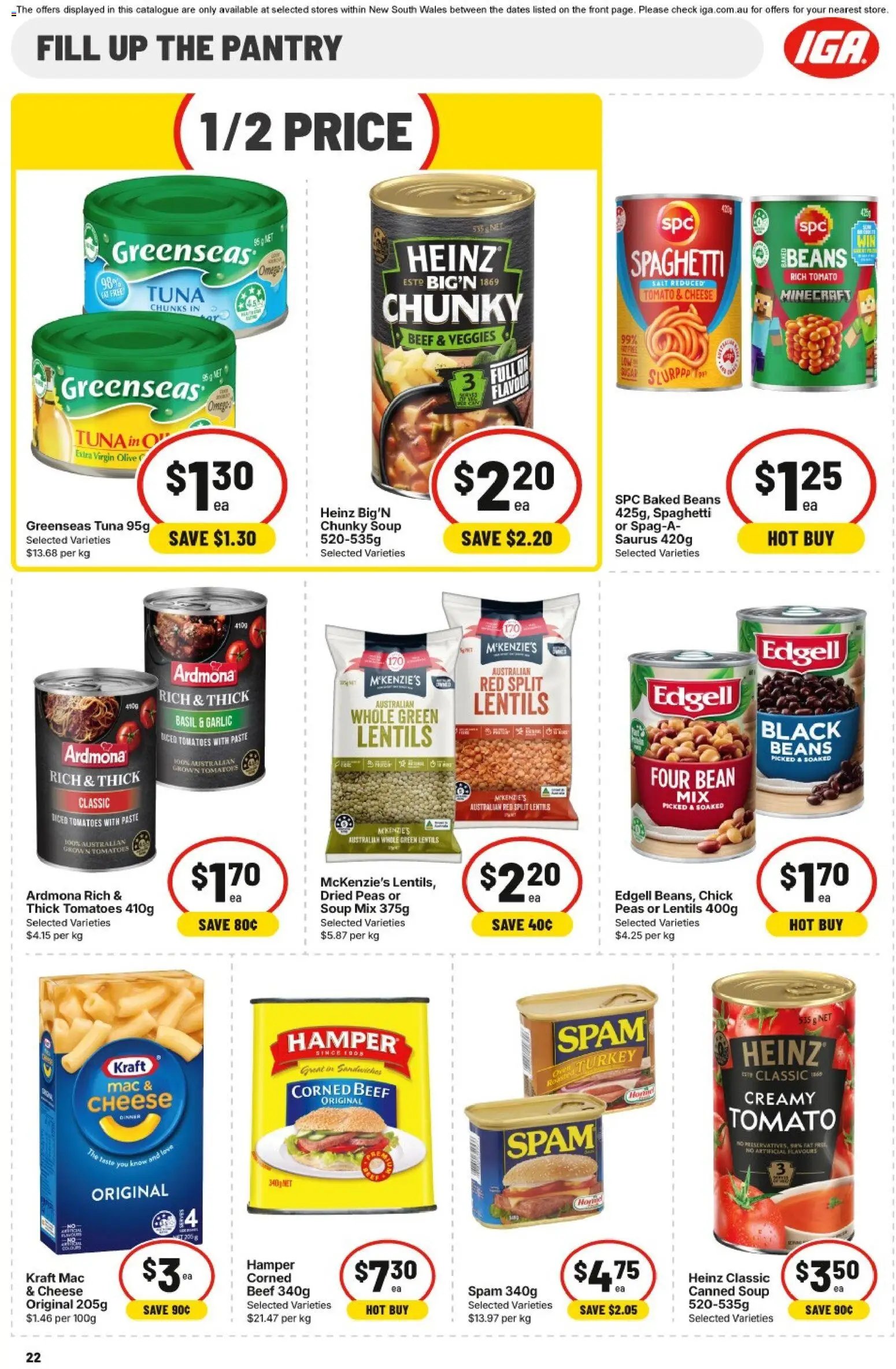 IGA catalogue from 26/08/2026 IGA catalogue Eveleigh
