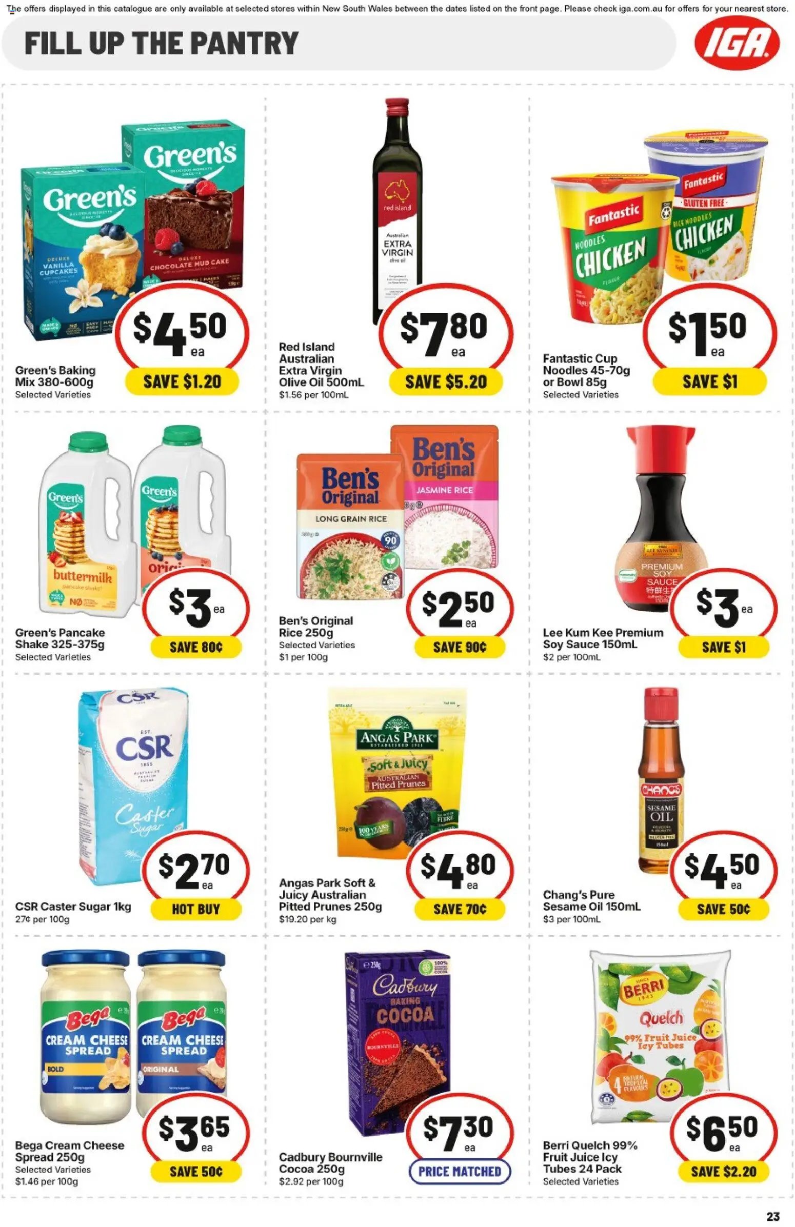 IGA catalogue from 26/08/2026 IGA catalogue Eveleigh