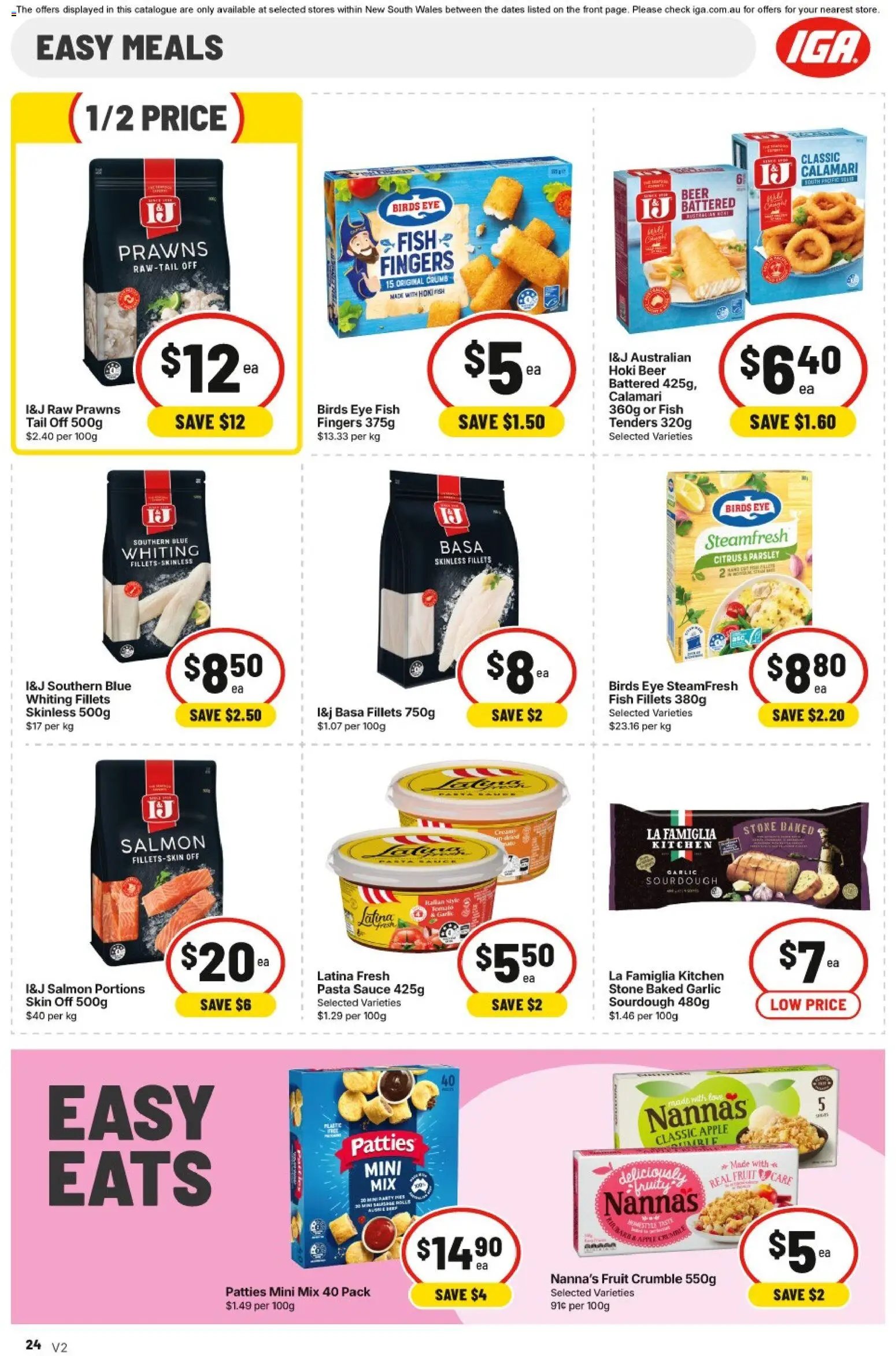 IGA catalogue from 26/08/2026 IGA catalogue Eveleigh