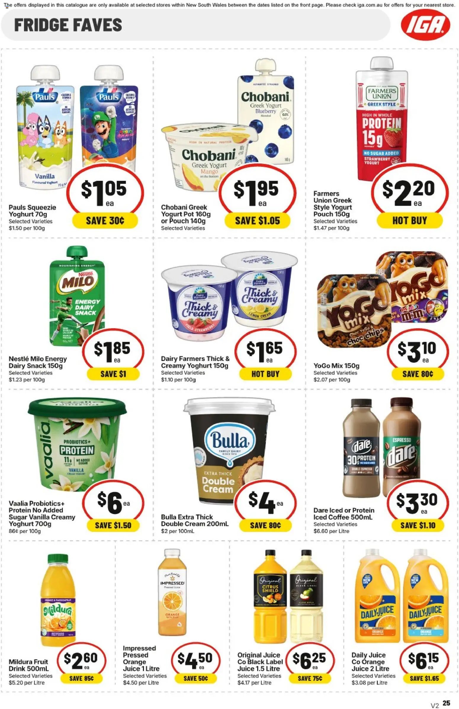 IGA catalogue from 26/08/2026 IGA catalogue Eveleigh