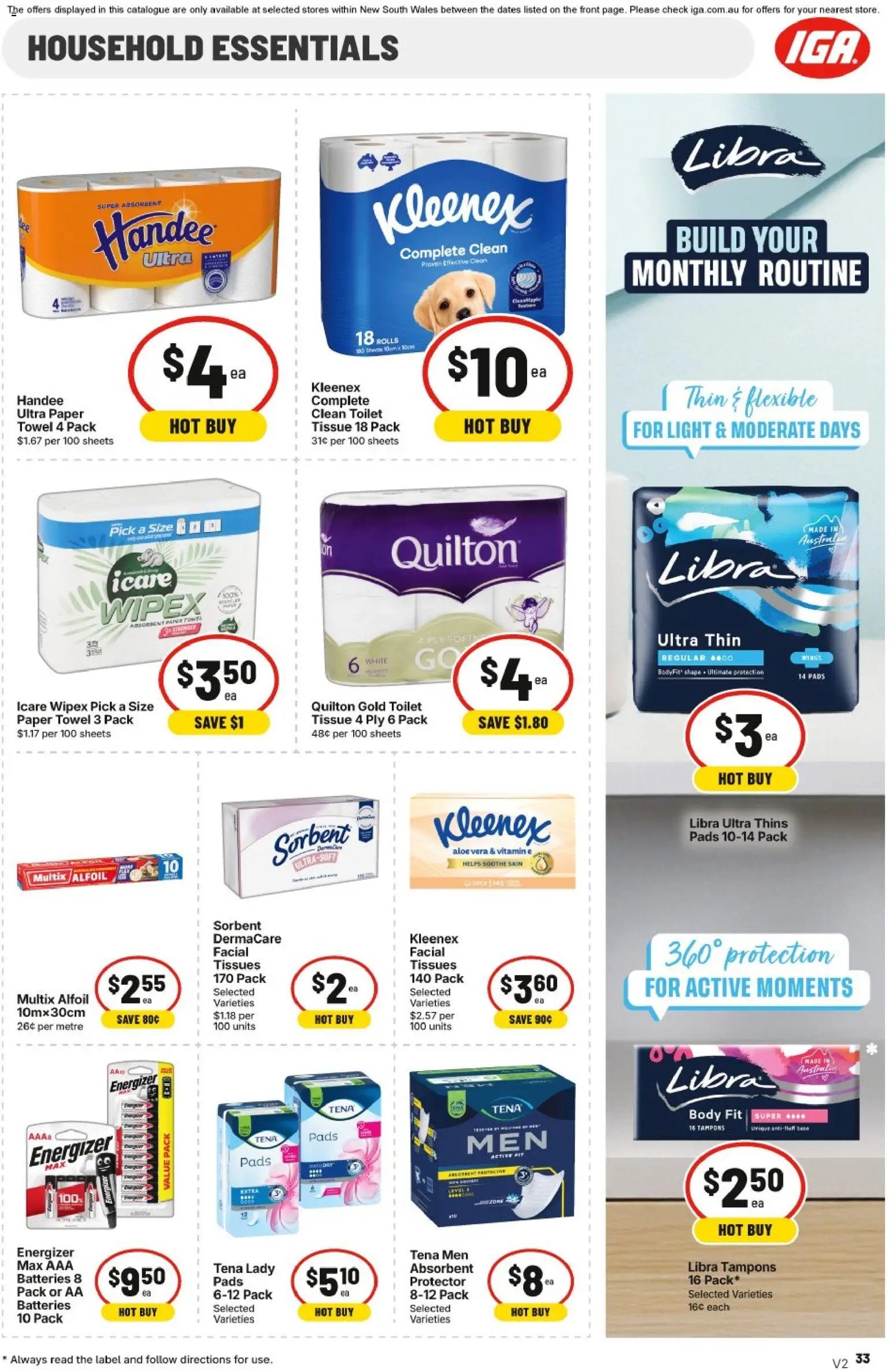 IGA catalogue from 26/08/2026 IGA catalogue Eveleigh