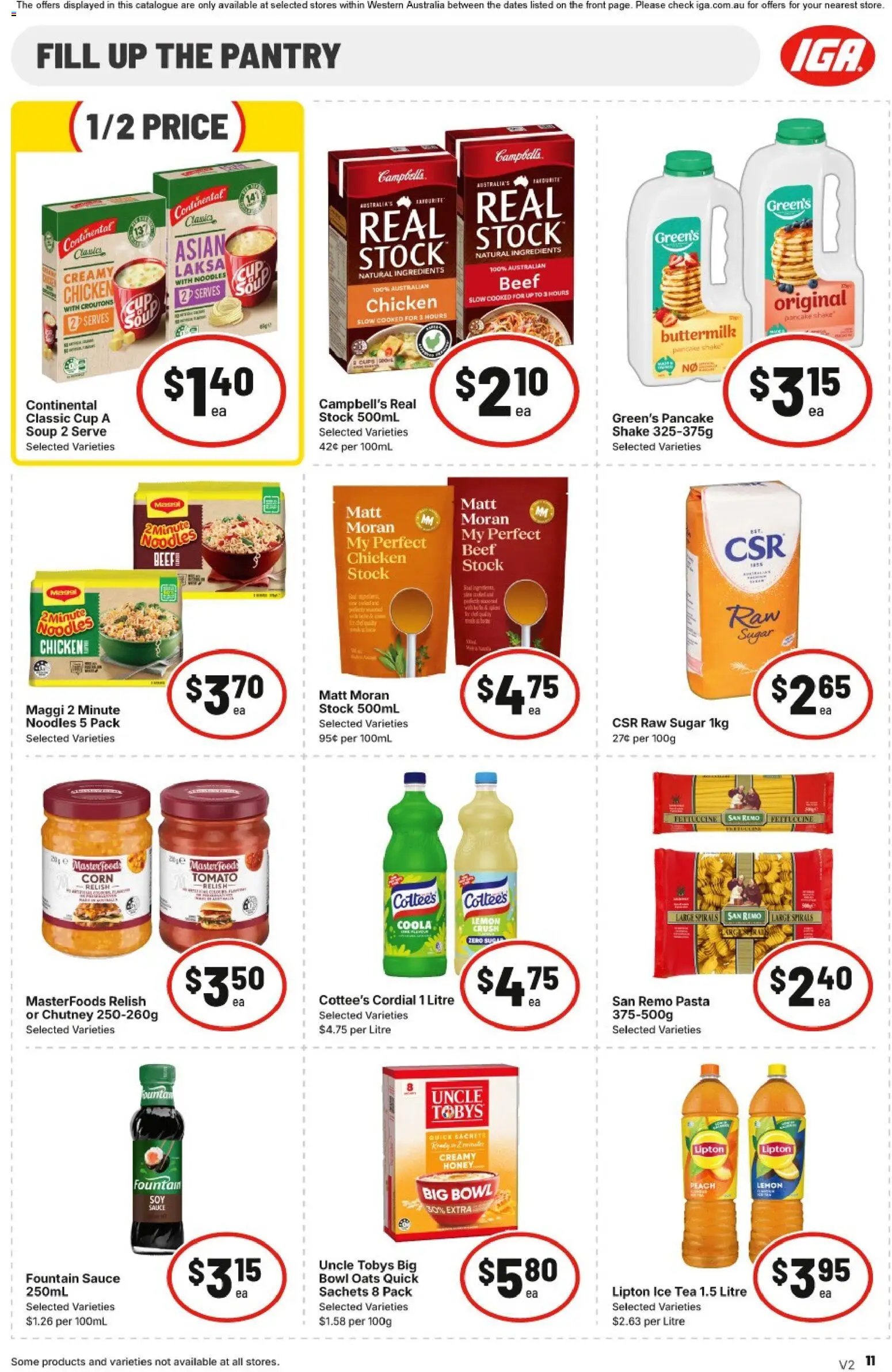 IGA catalogue from 08/07/2026 IGA catalogue NT/WA