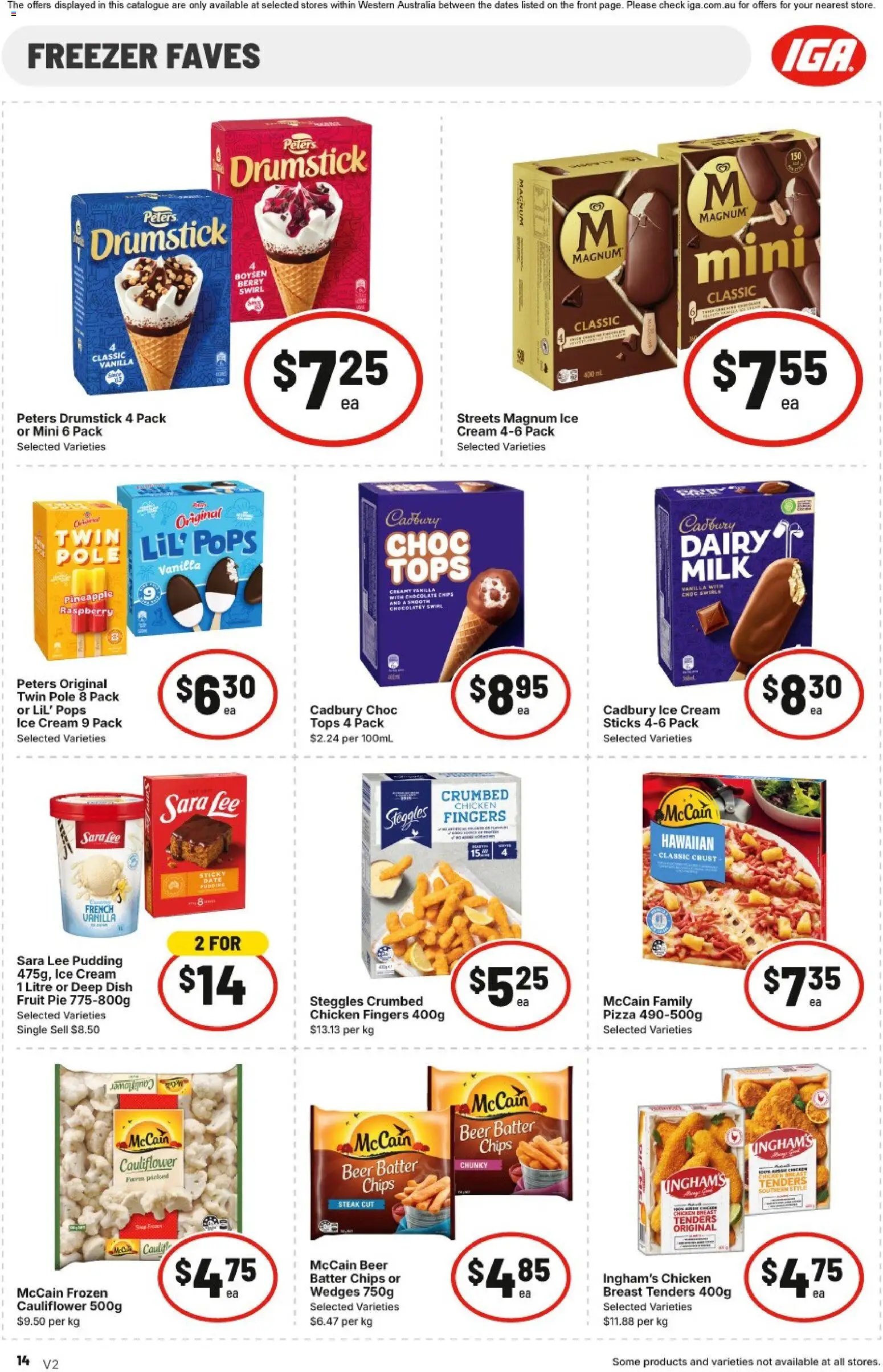 IGA catalogue from 08/07/2026 IGA catalogue NT/WA