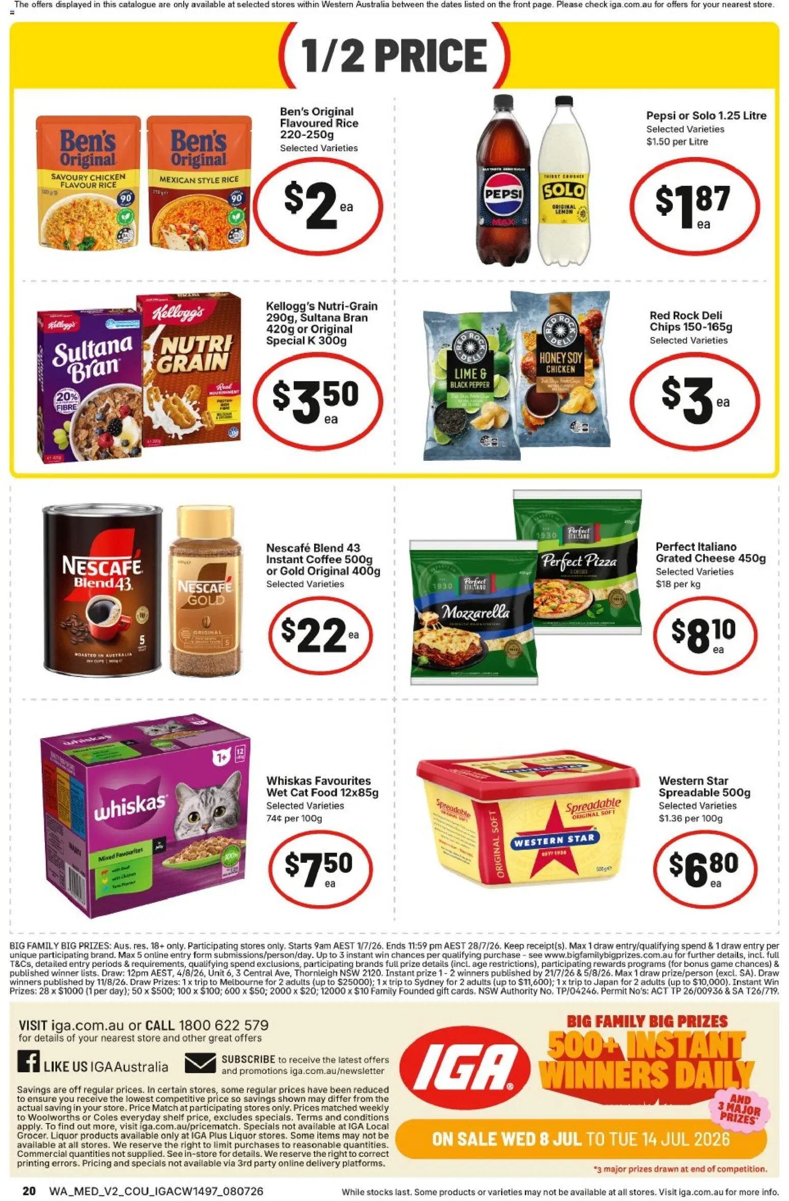 IGA catalogue from 08/07/2026 IGA catalogue NT/WA