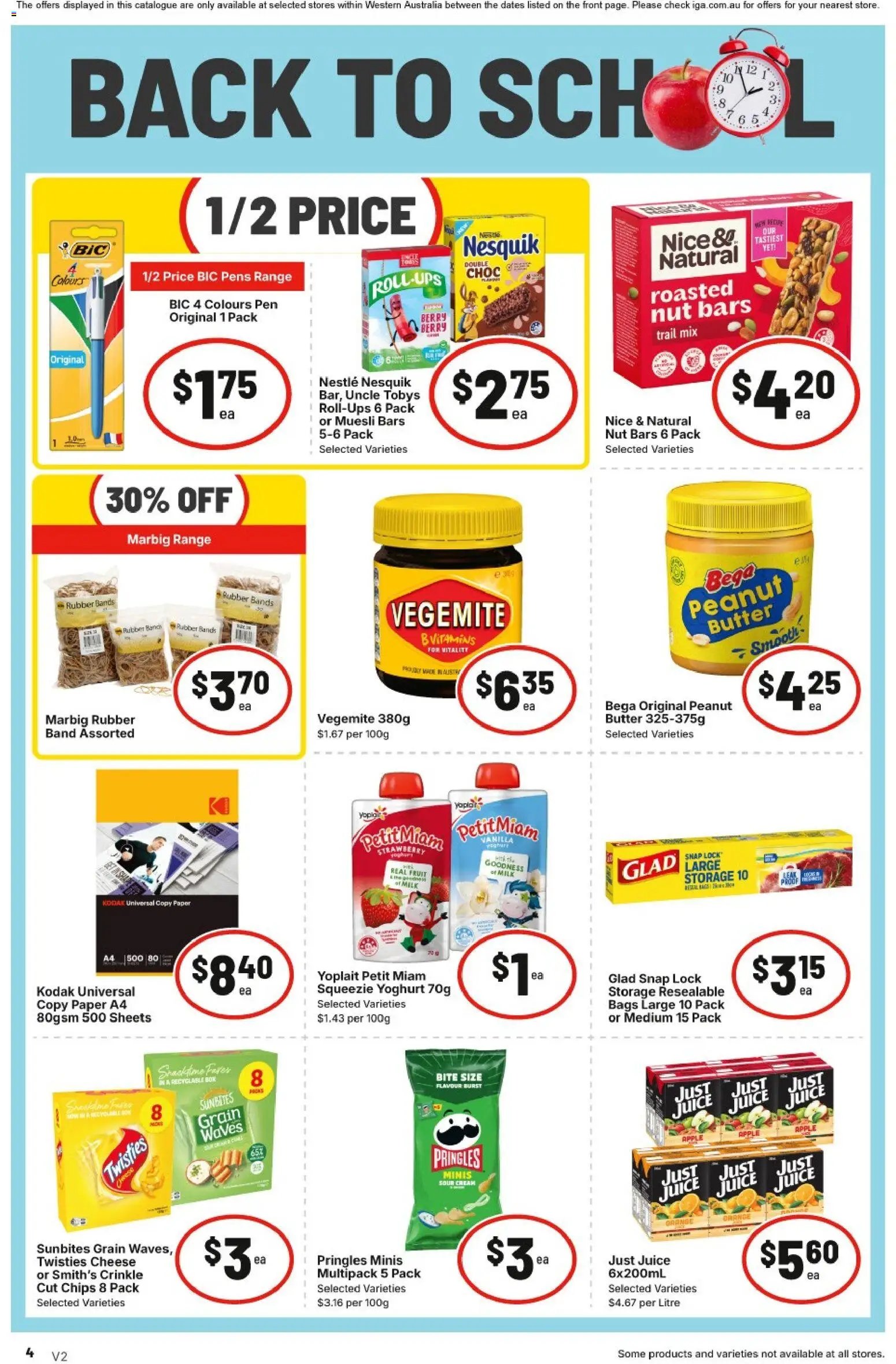 IGA catalogue from 08/07/2026 IGA catalogue NT/WA
