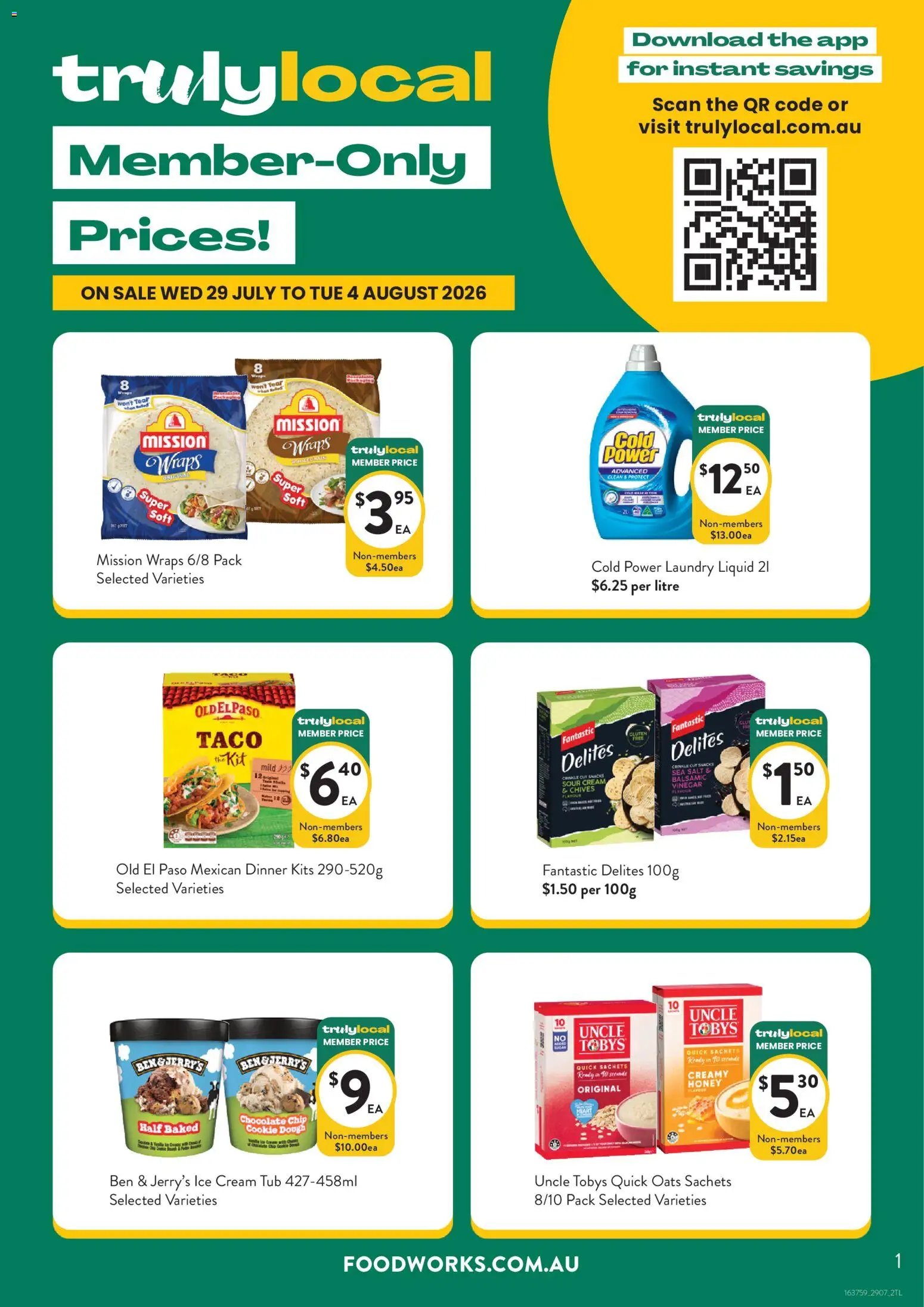 Foodworks catalogue from 29/07/2026 Catalogue Truly local