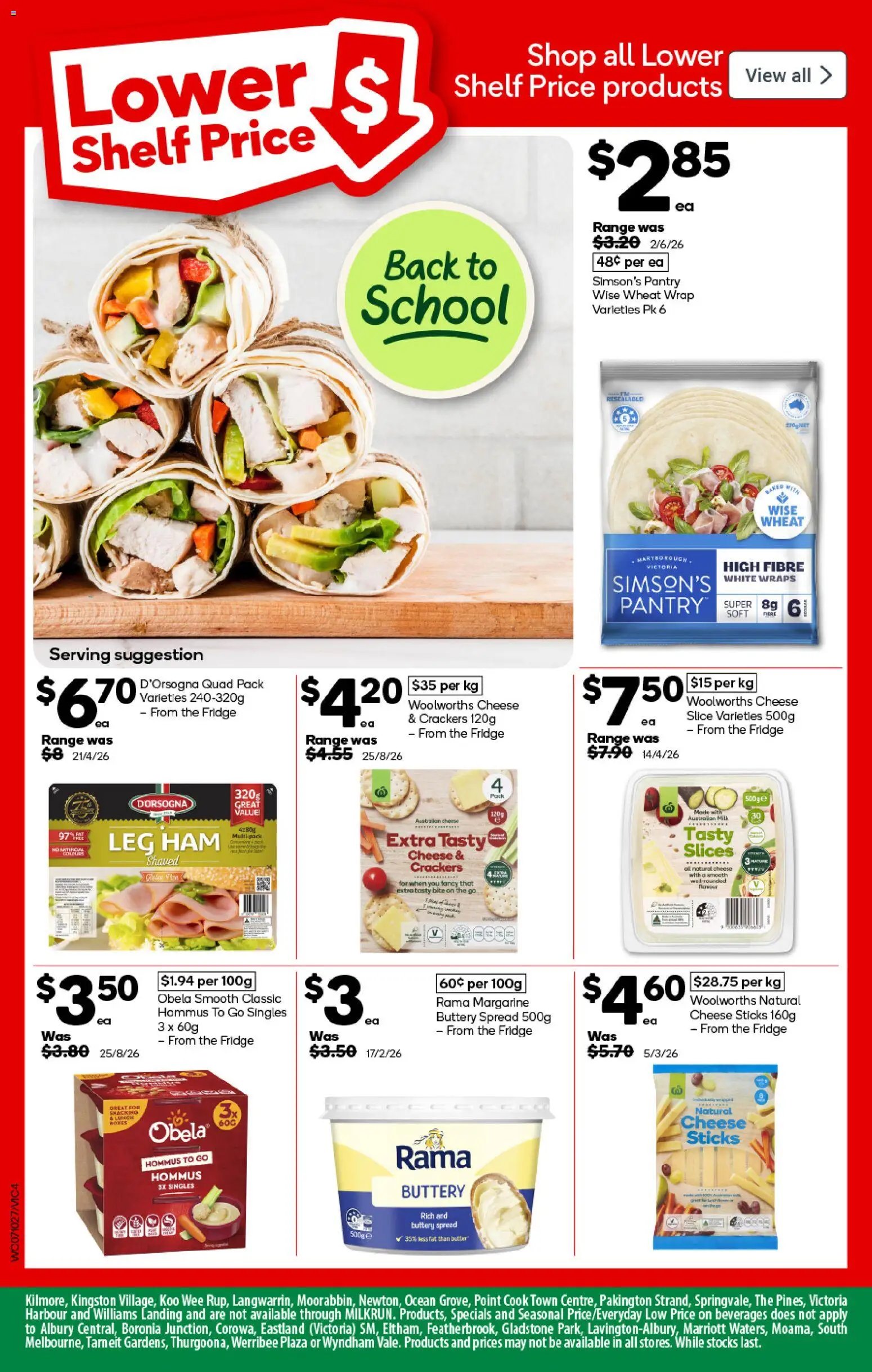 Woolworths catalogue from 07/10/2026 Woolworths catalogue VIC