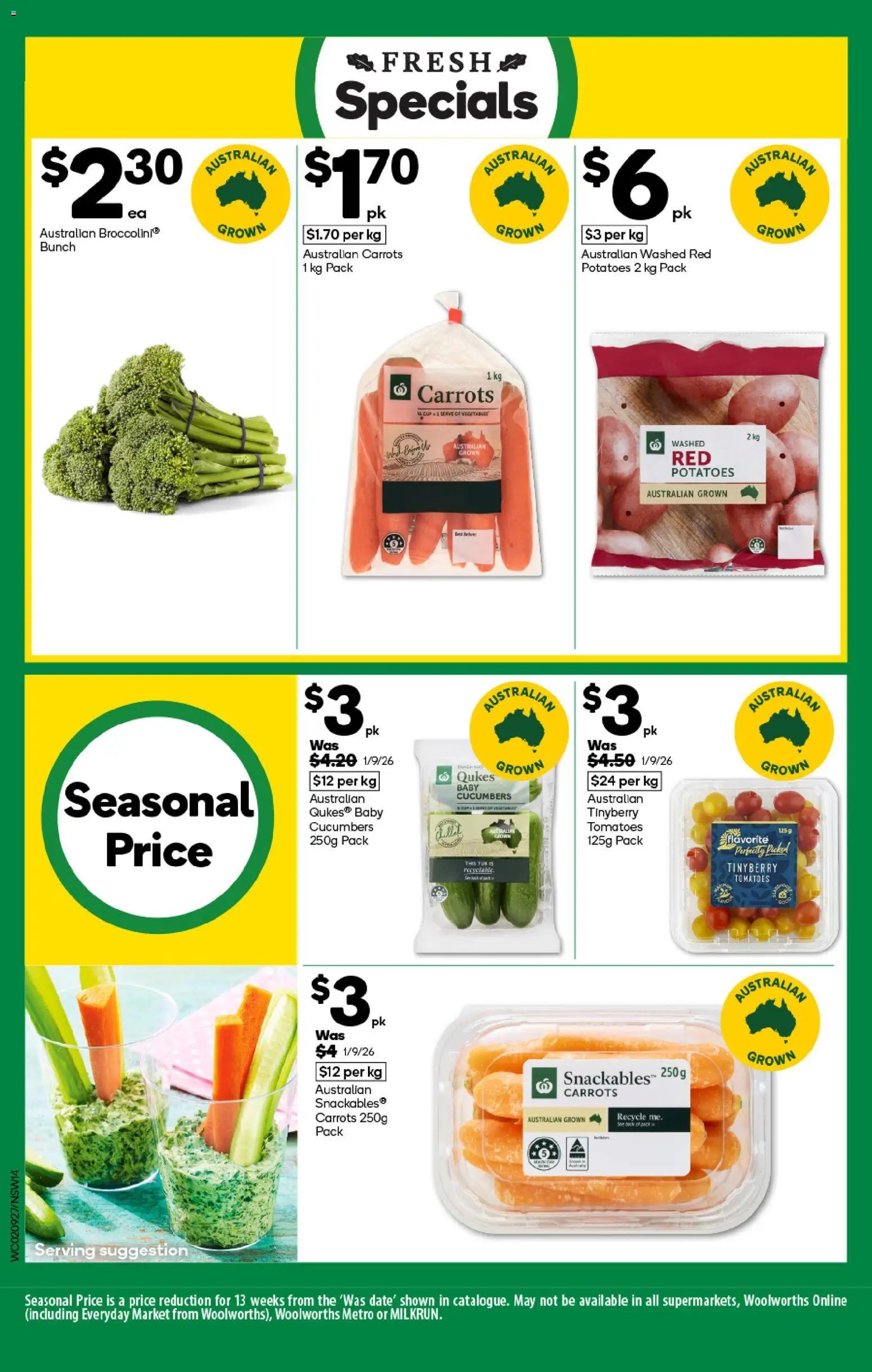 Woolworths catalogue from 02/09/2026 Woolworths catalogue NSW