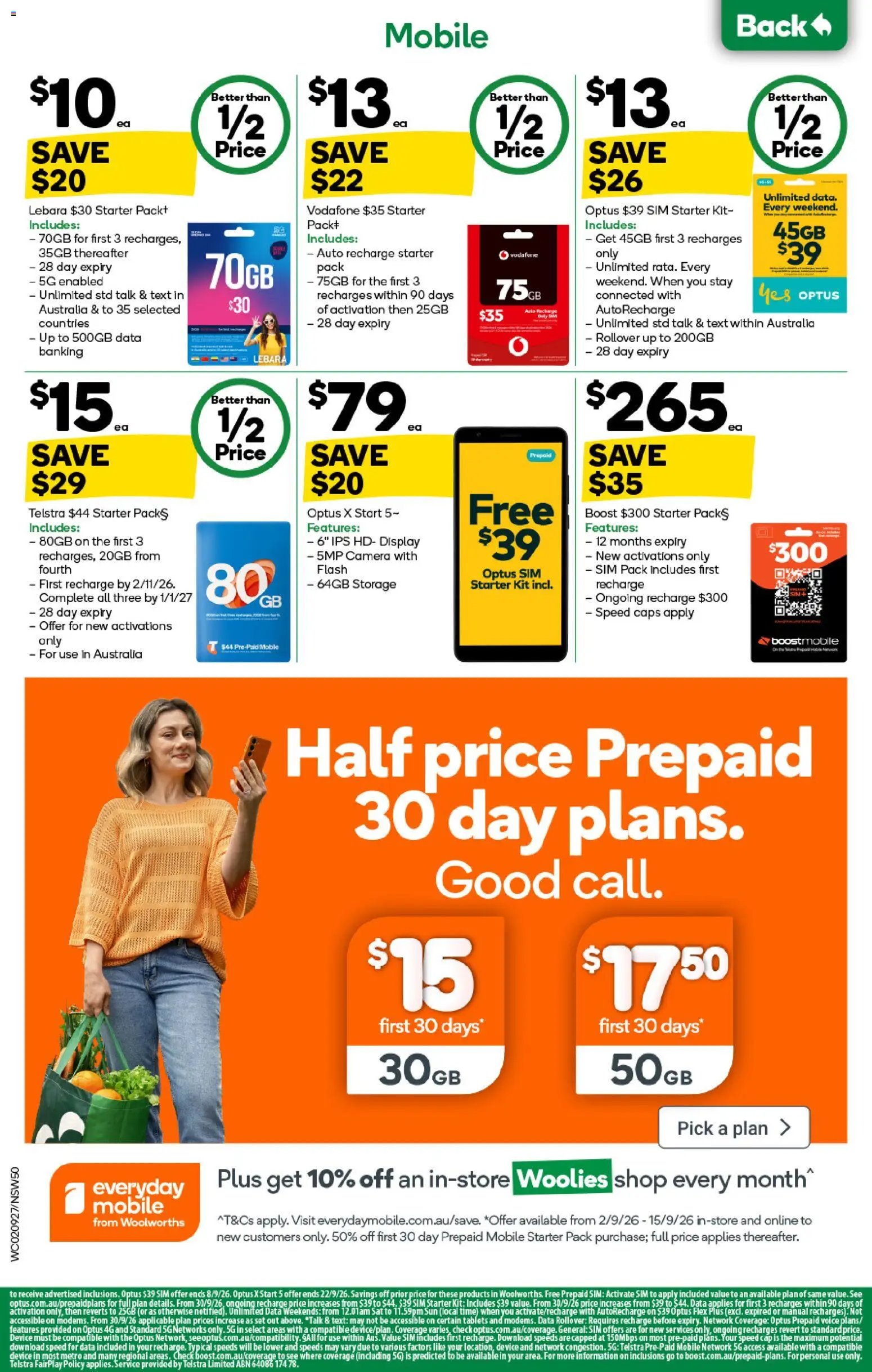 Woolworths catalogue from 02/09/2026 Woolworths catalogue NSW