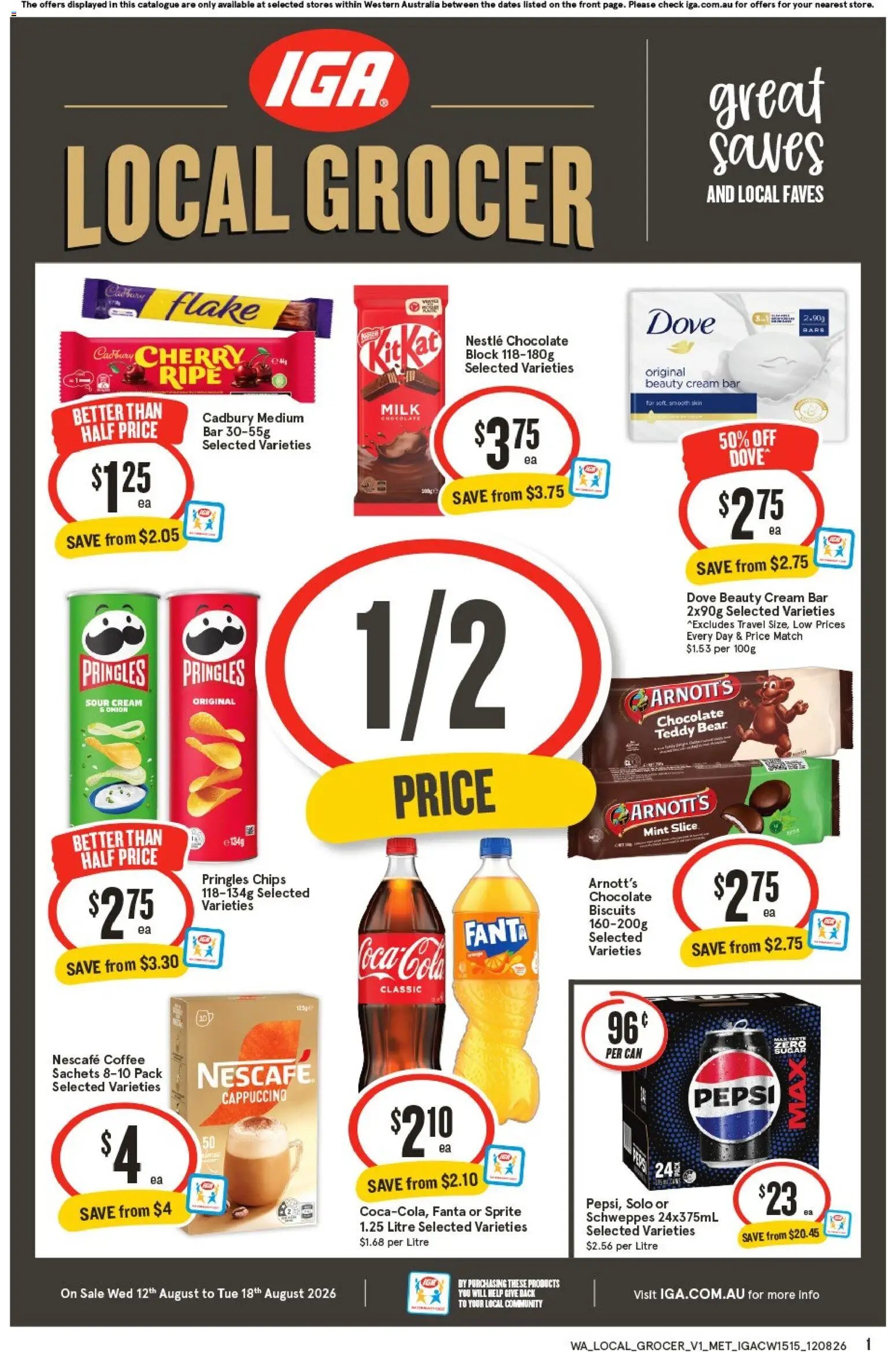 IGA catalogue from 12/08/2026 IGA Local Grocer WA