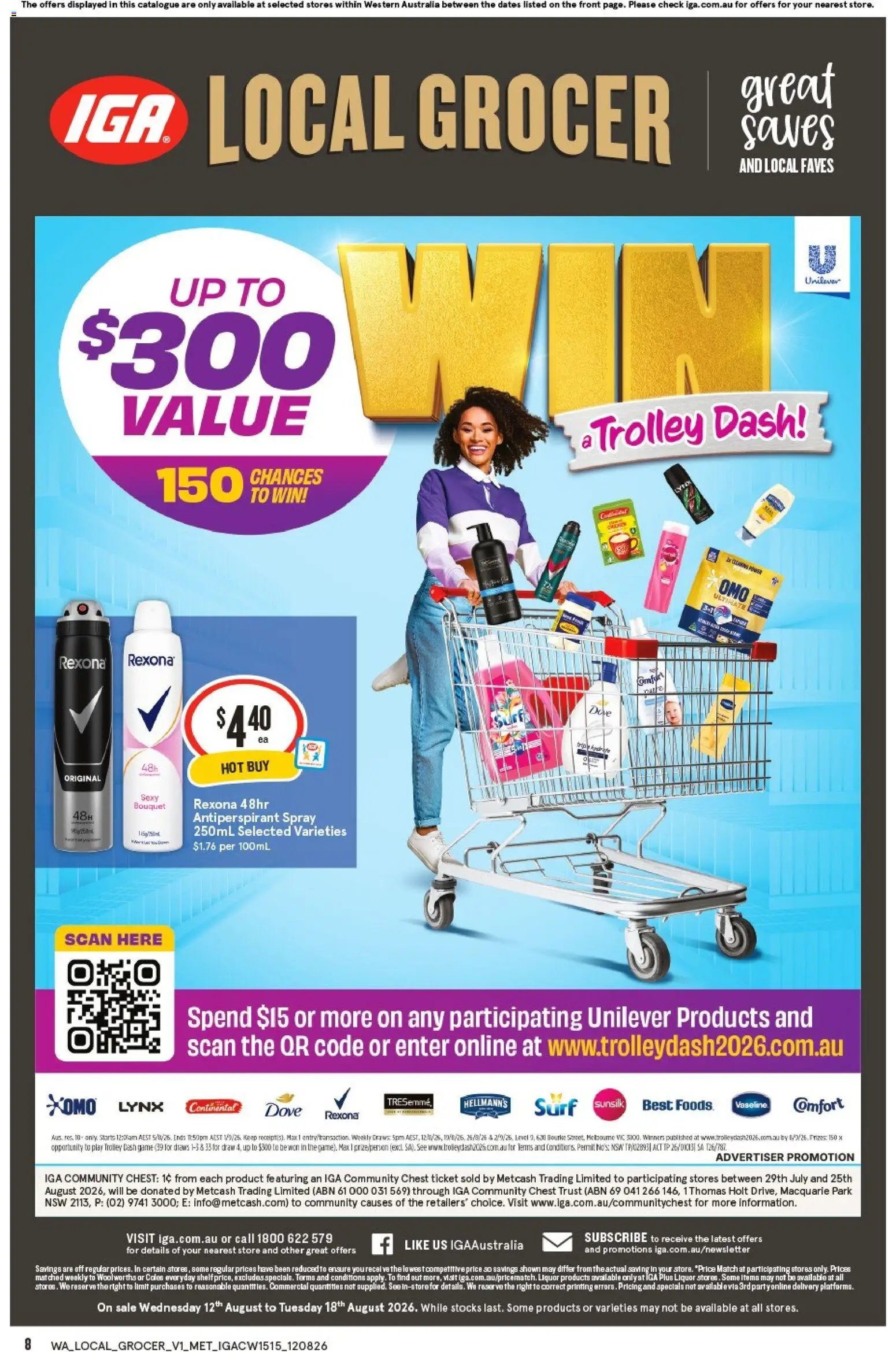 IGA catalogue from 12/08/2026 IGA Local Grocer WA