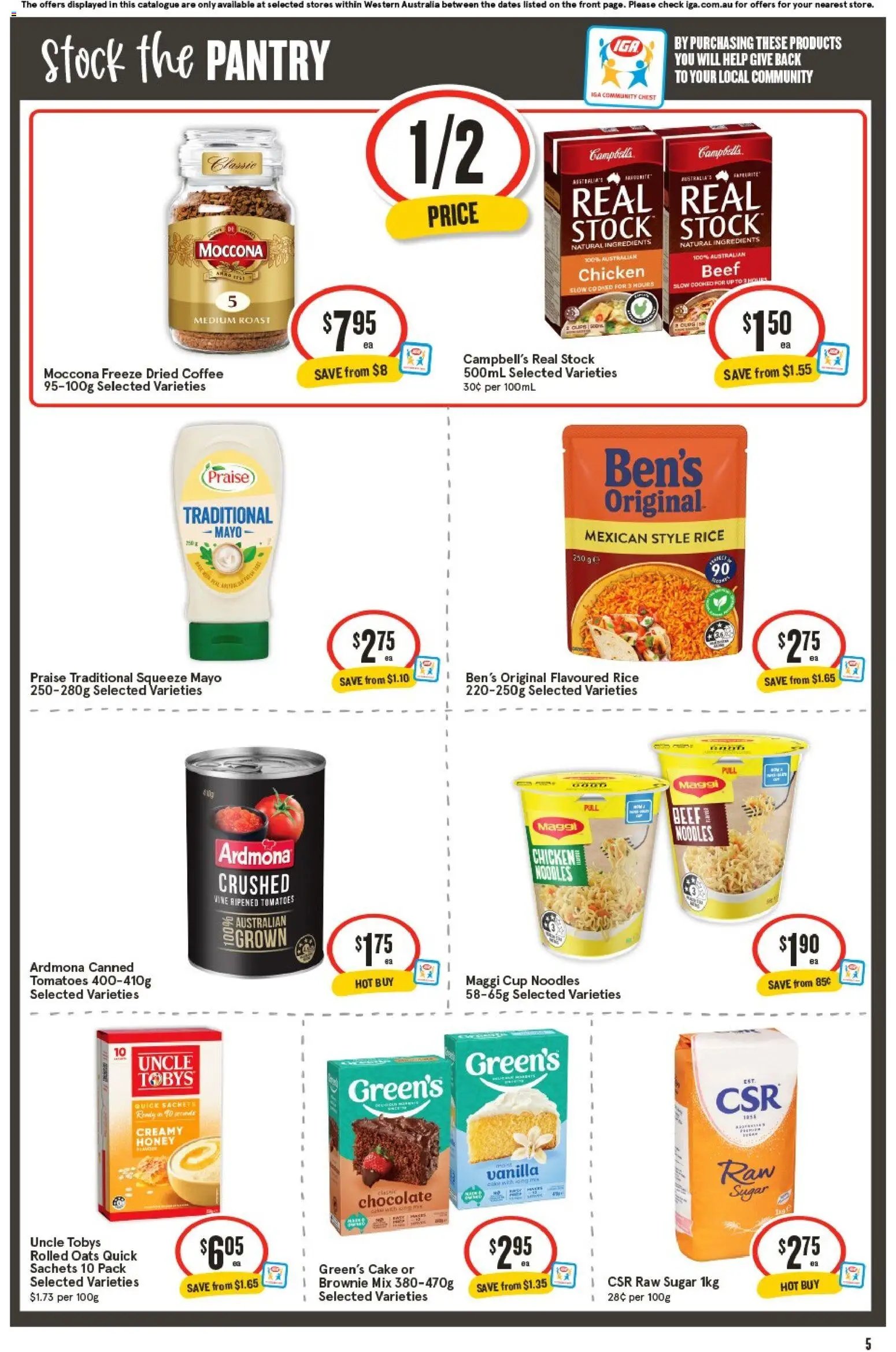 IGA catalogue from 12/08/2026 IGA Local Grocer WA