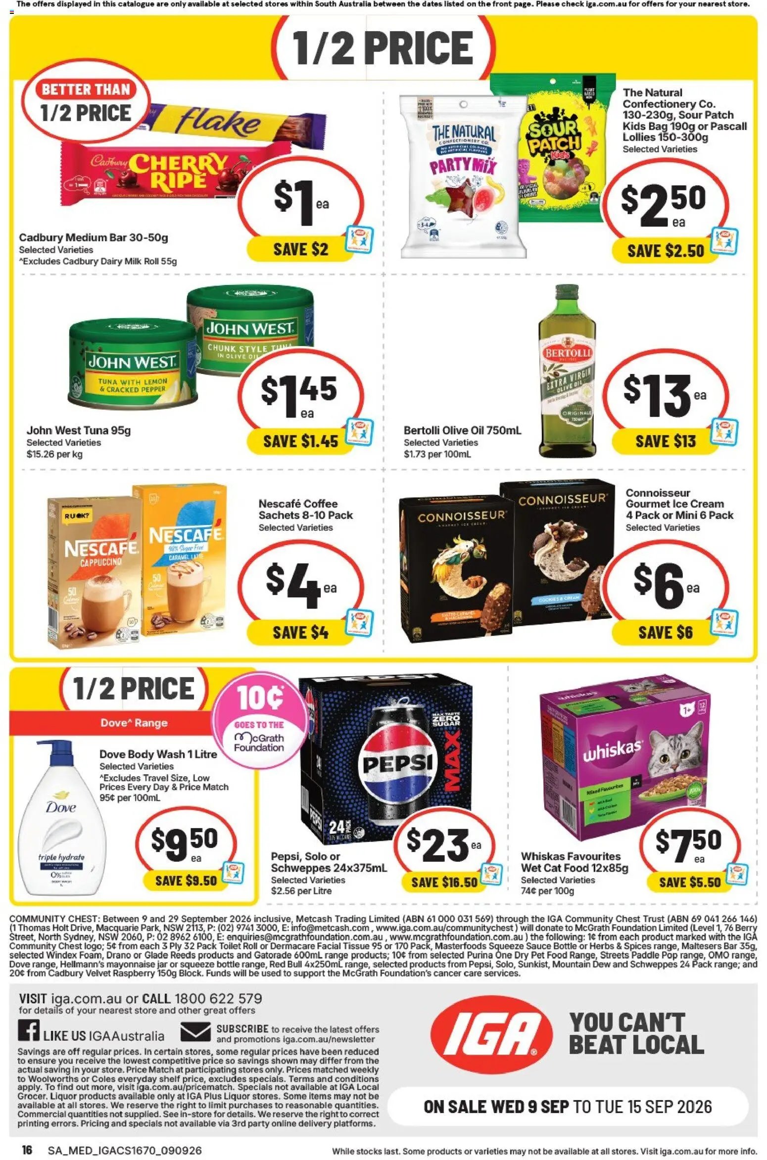 IGA catalogue from 09/09/2026 IGA catalogue Leabrook