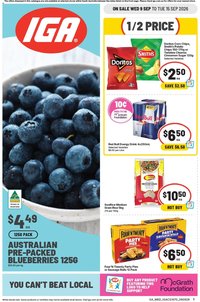 IGA catalogue from 09/09/2026 IGA catalogue Leabrook