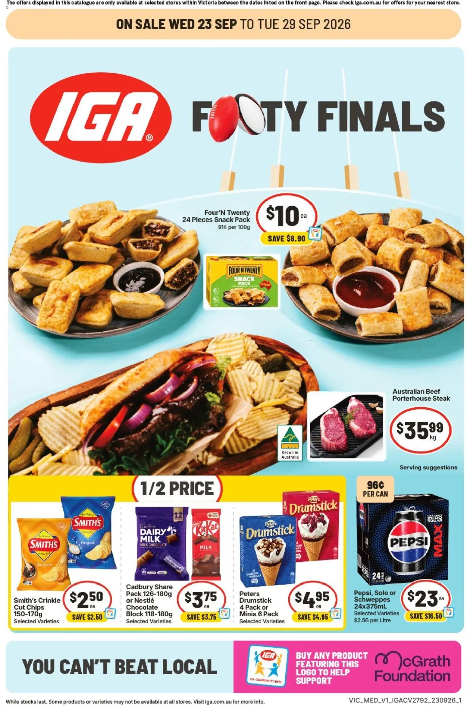 IGA catalogue from 23/09/2026 IGA catalogue Coburg