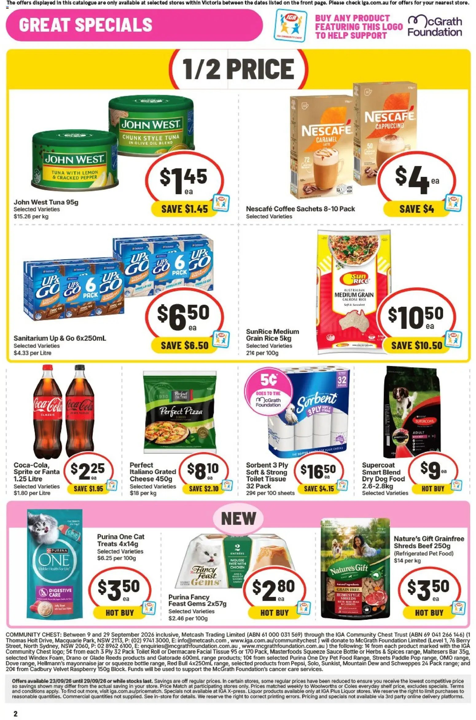 IGA catalogue from 23/09/2026 IGA catalogue Coburg