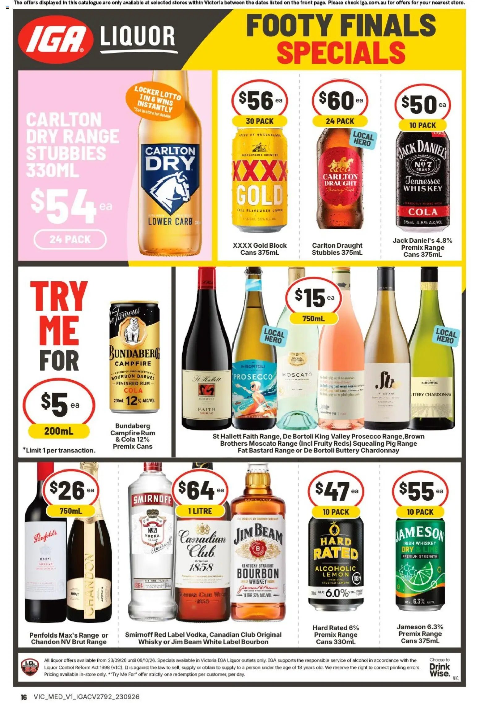 IGA catalogue from 23/09/2026 IGA catalogue Coburg