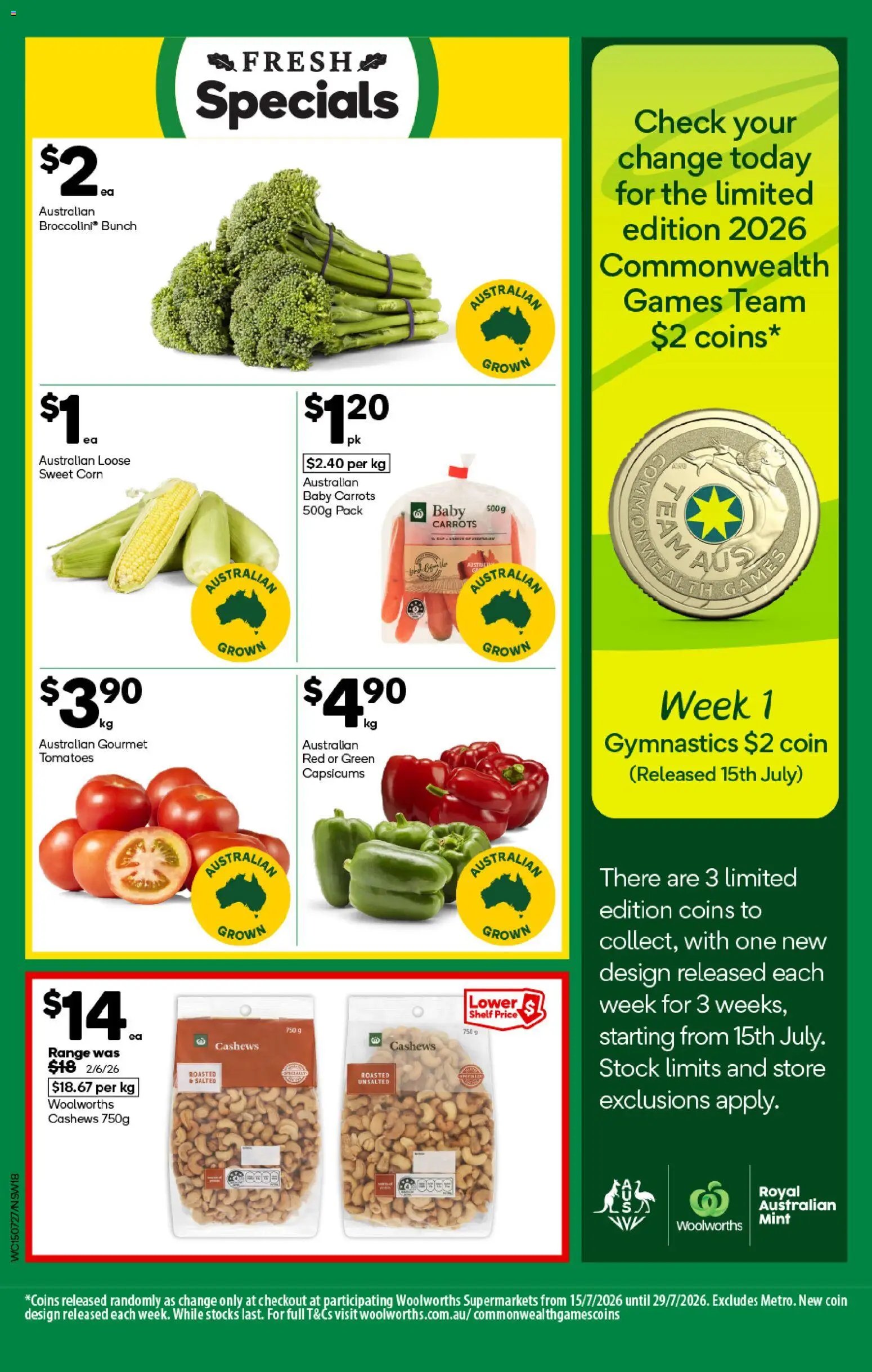 Woolworths catalogue from 15/07/2026 Woolworths catalogue NSW