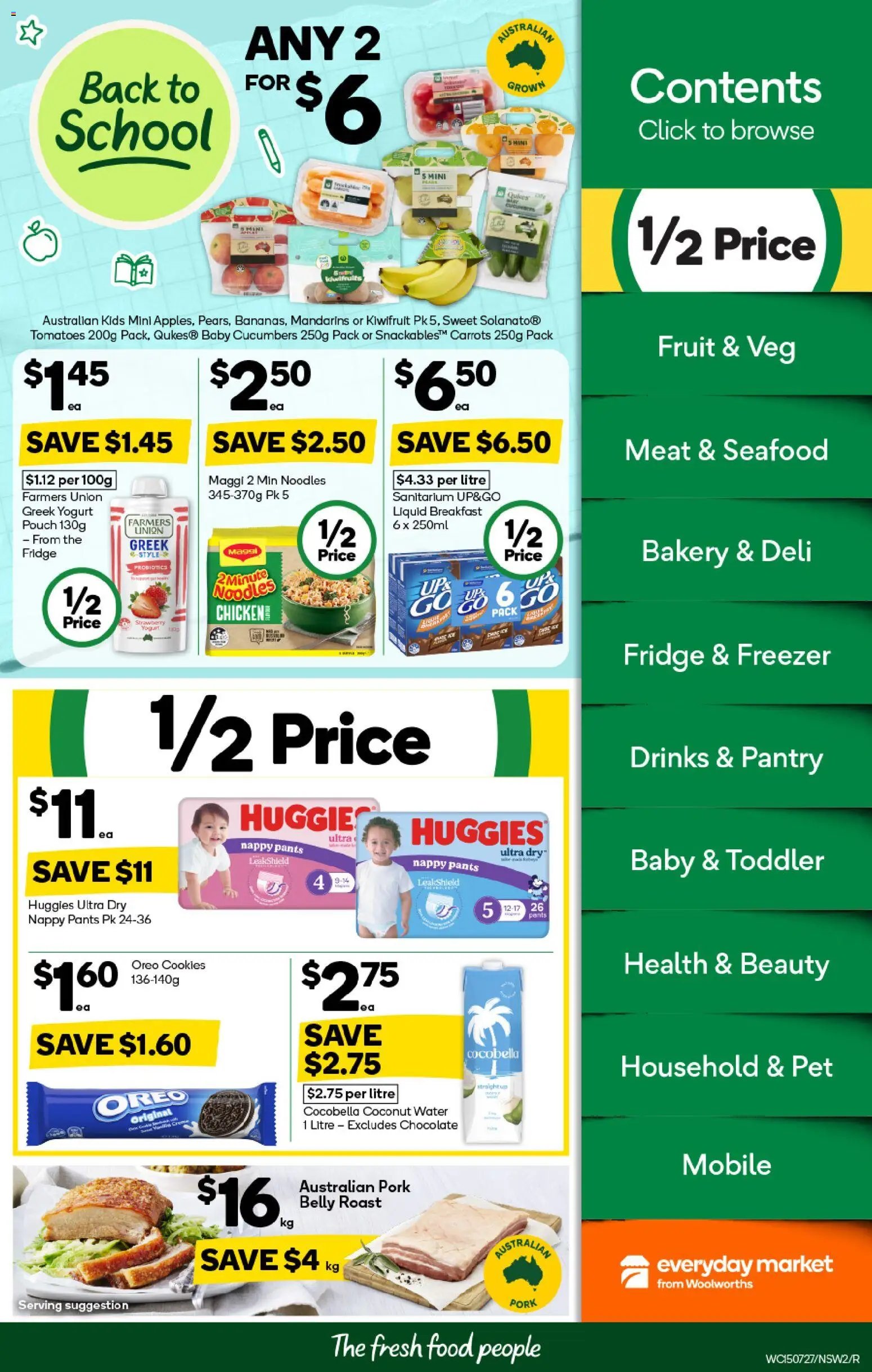 Woolworths catalogue from 15/07/2026 Woolworths catalogue NSW
