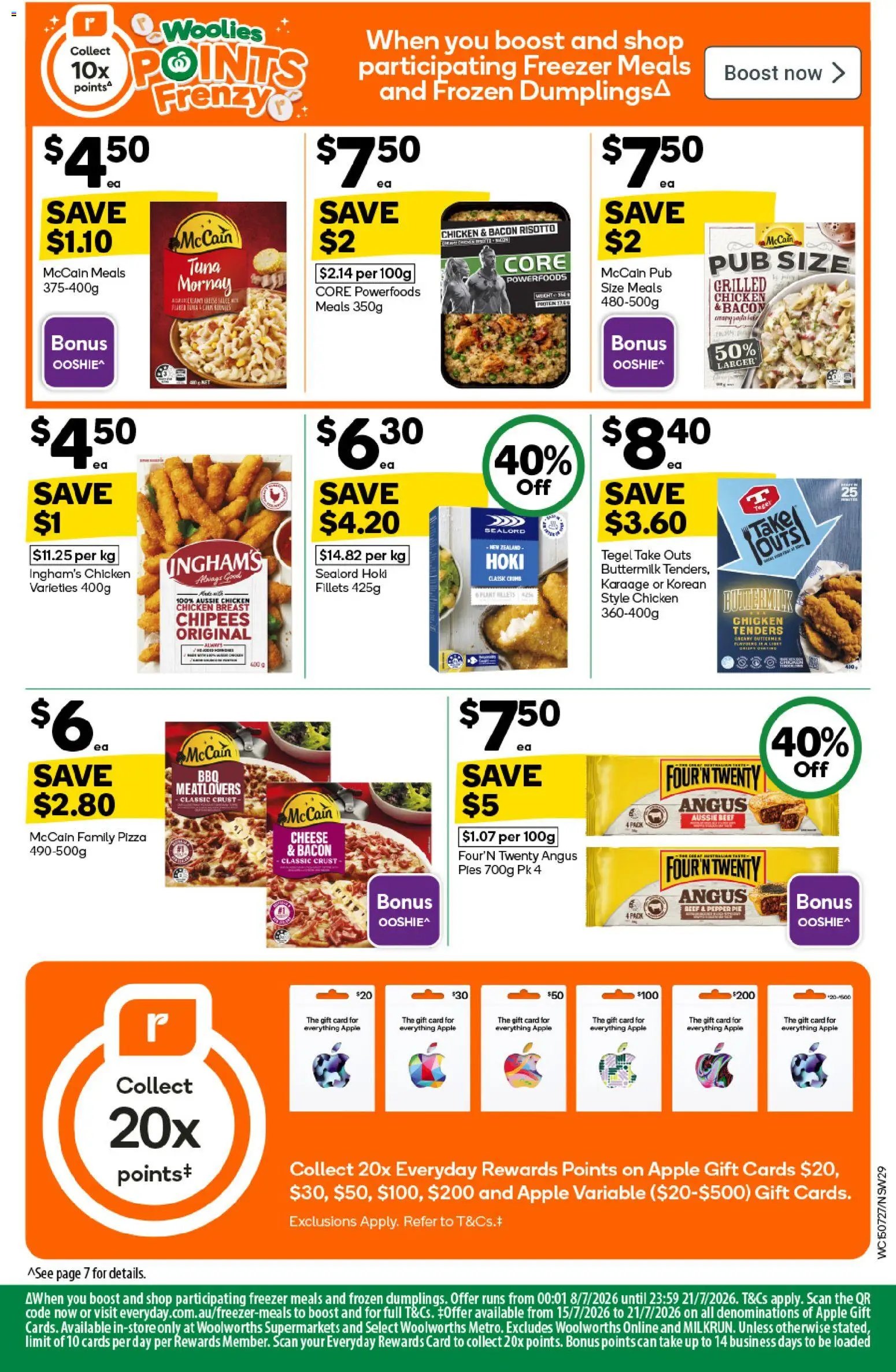 Woolworths catalogue from 15/07/2026 Woolworths catalogue NSW