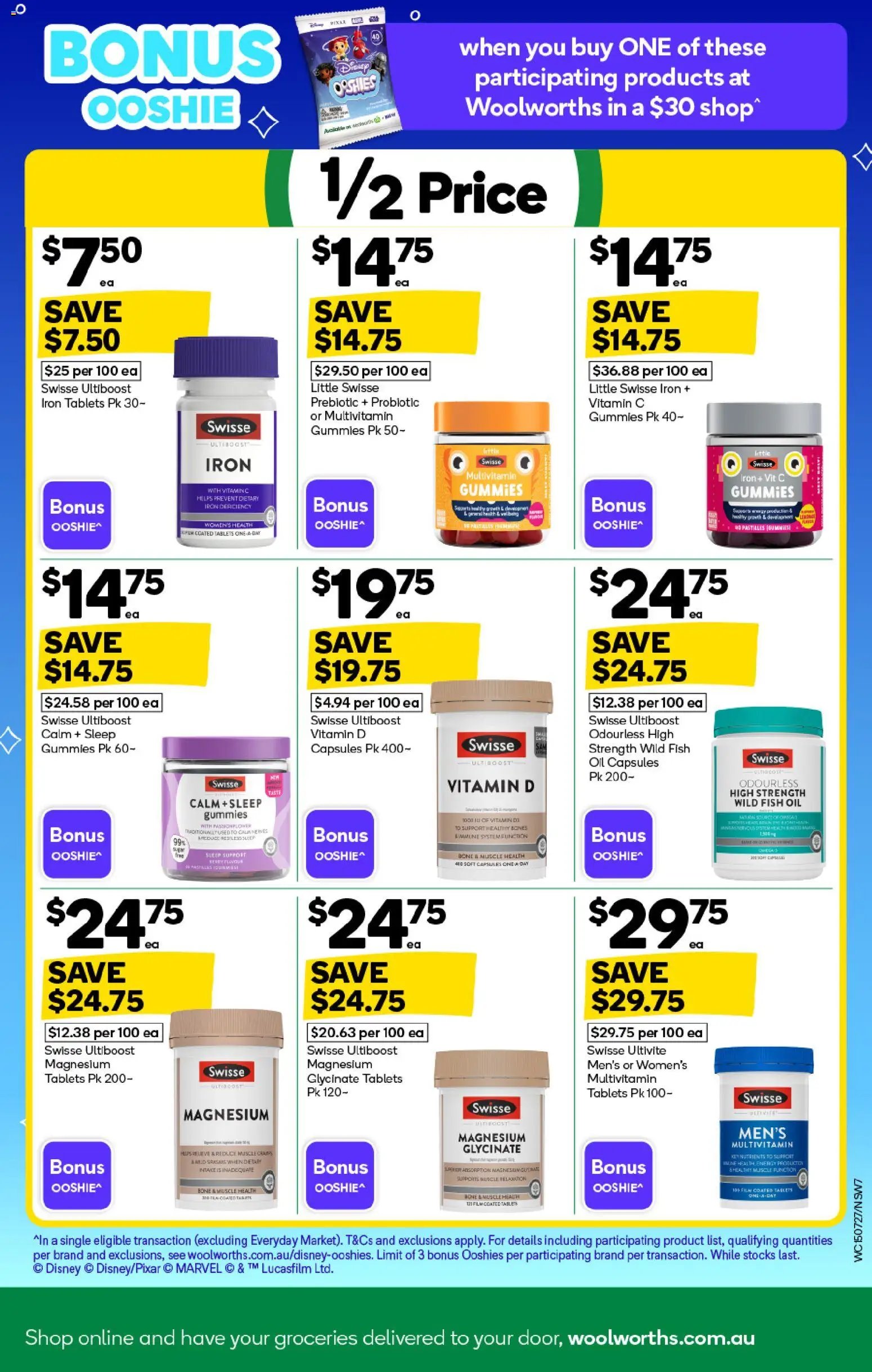 Woolworths catalogue from 15/07/2026 Woolworths catalogue NSW