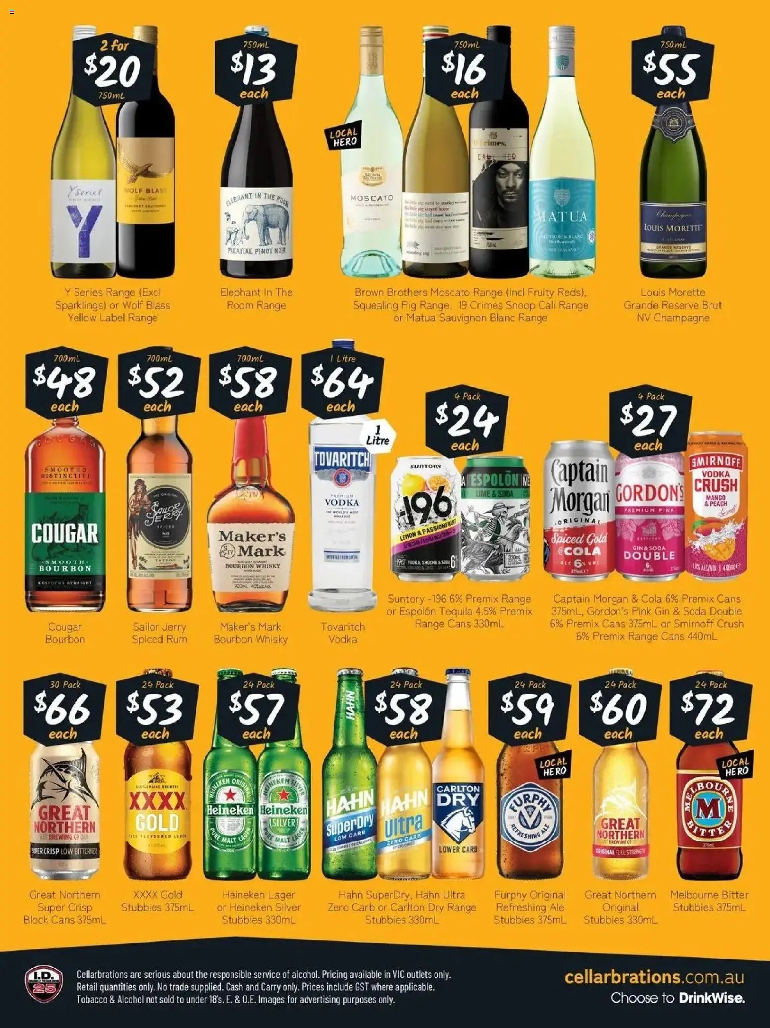 Cellarbrations catalogue from 10/08/2026 Good Shout! 10/08