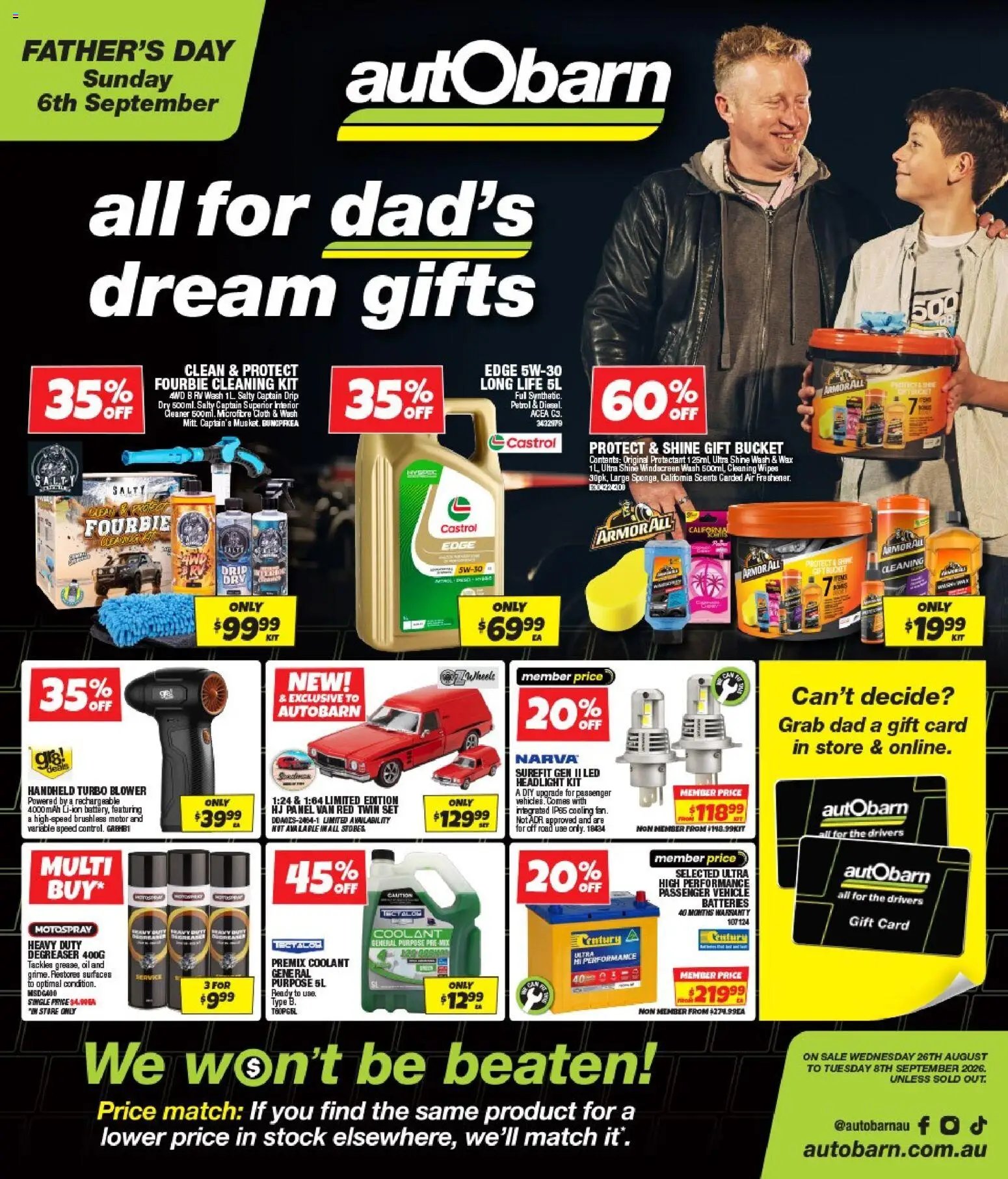 Autobarn catalogue from 26/08/2026 Autobarn catalogue