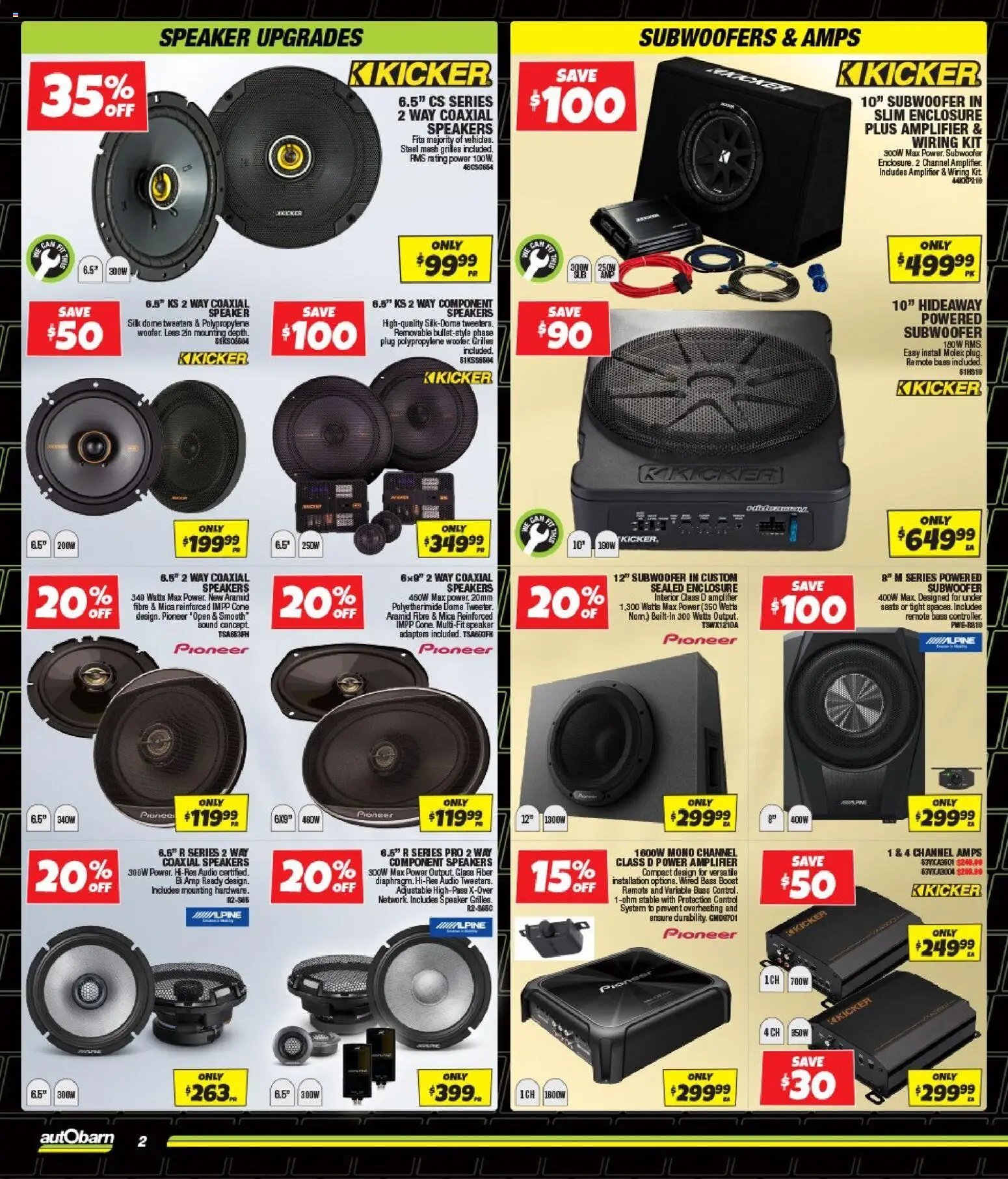 Autobarn catalogue from 26/08/2026 Autobarn catalogue