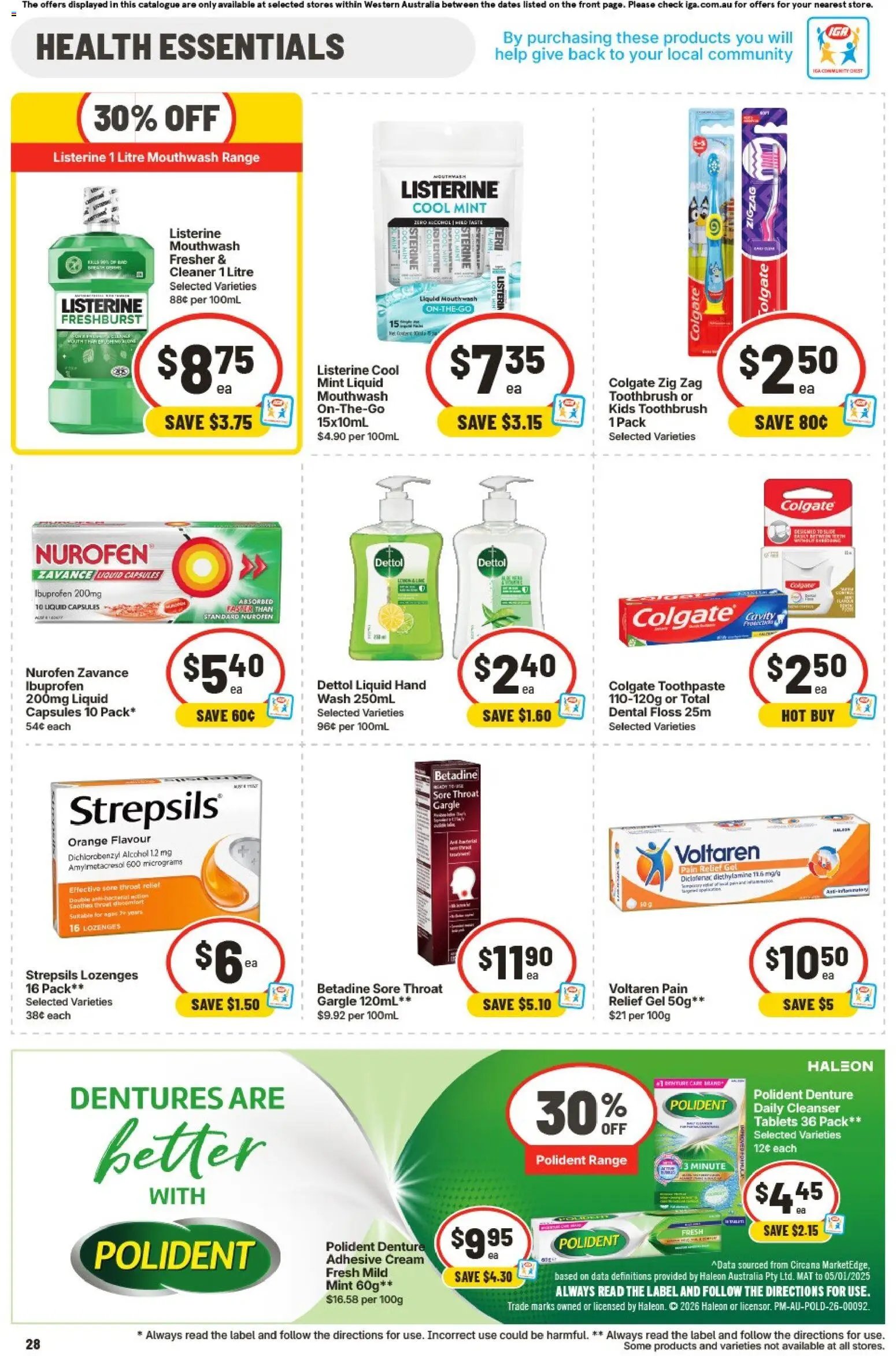 IGA catalogue from 05/08/2026 IGA catalogue