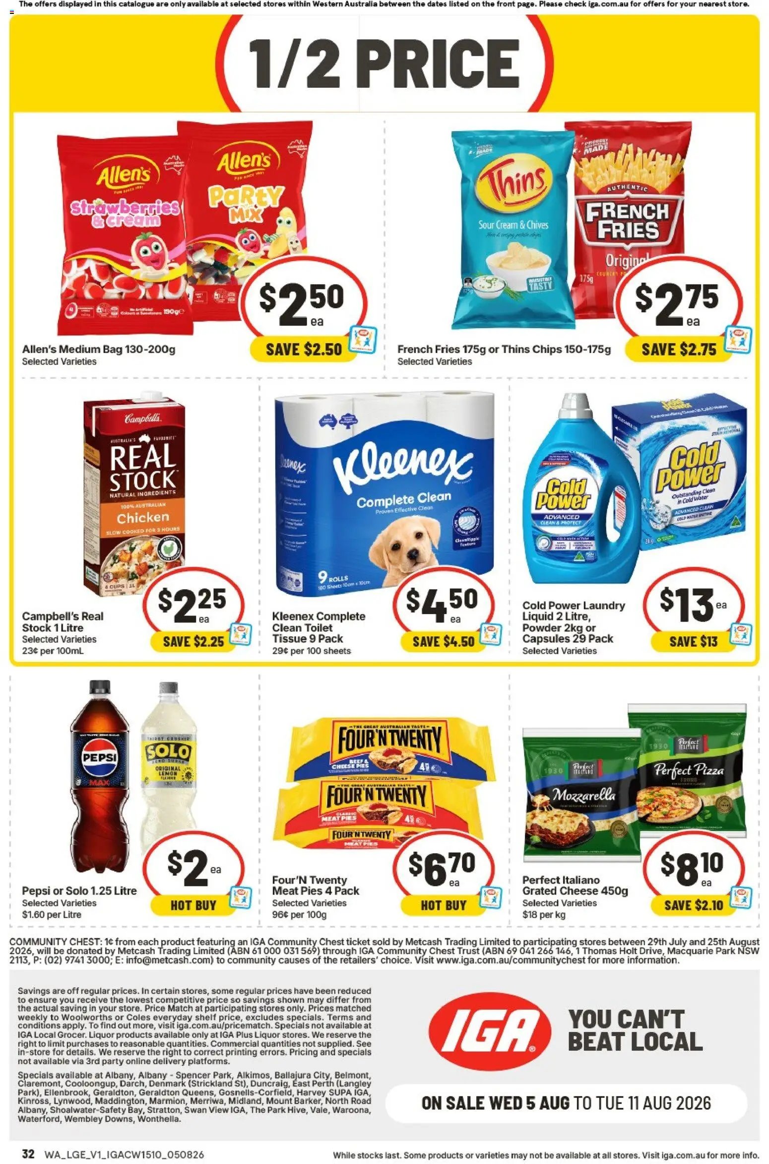IGA catalogue from 05/08/2026 IGA catalogue