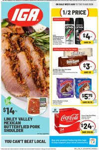 IGA catalogue from 05/08/2026 IGA catalogue