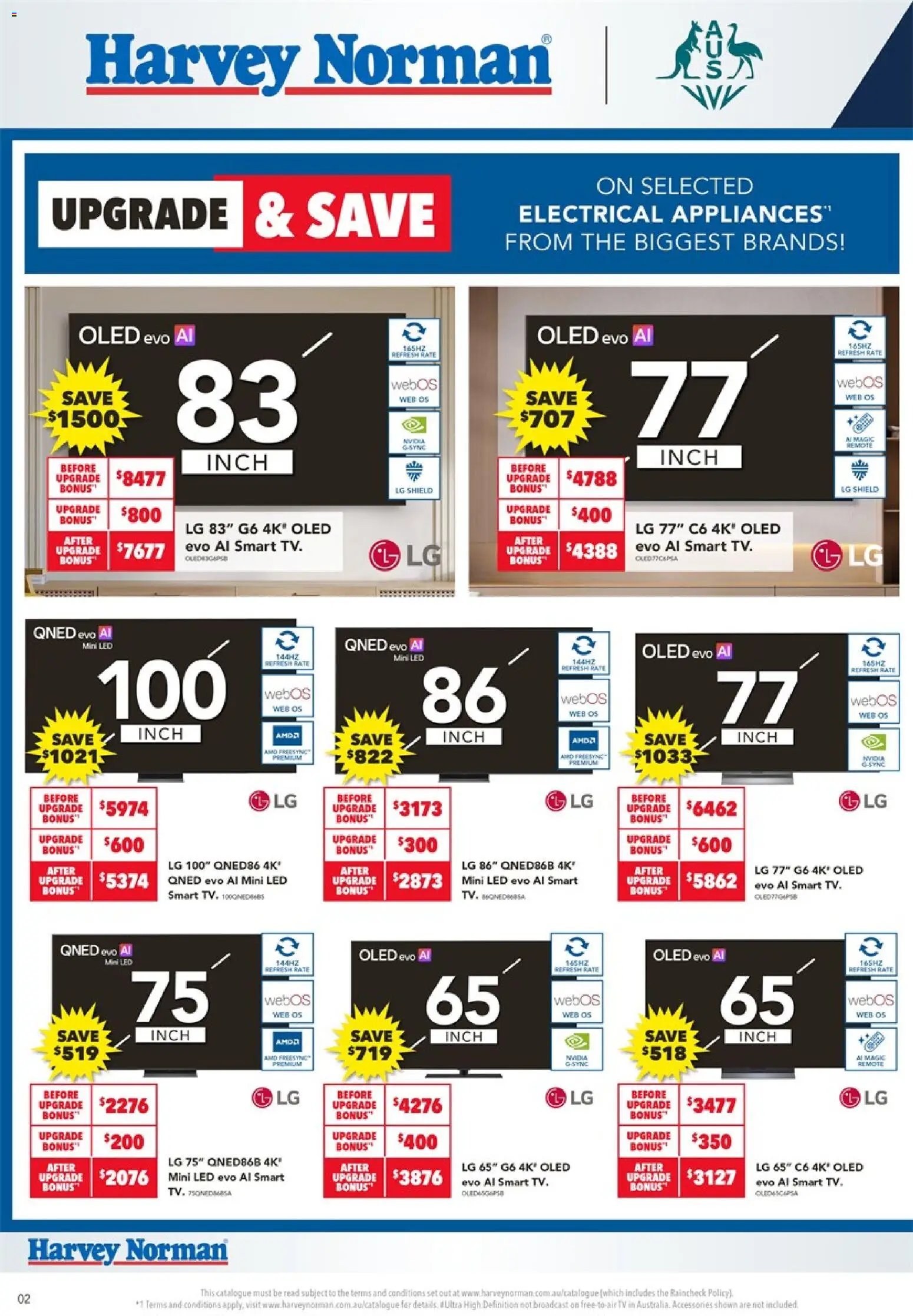Harvey Norman catalogue from 23/07/2026 Harvey Norman Upgrade & Save