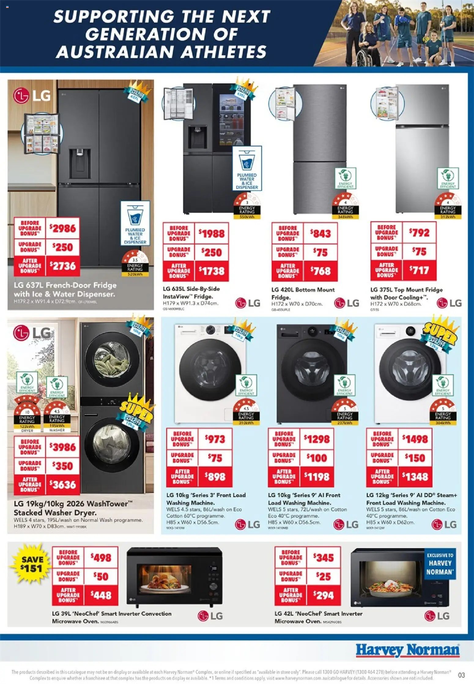 Harvey Norman catalogue from 23/07/2026 Harvey Norman Upgrade & Save