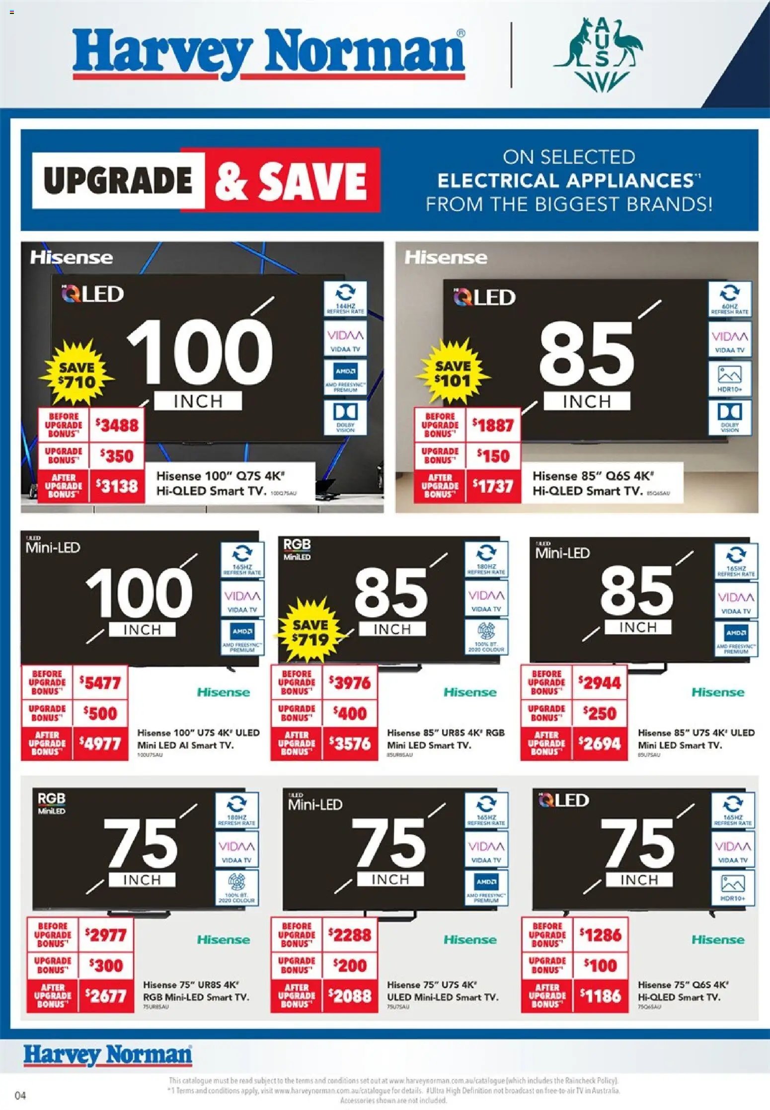 Harvey Norman catalogue from 23/07/2026 Harvey Norman Upgrade & Save