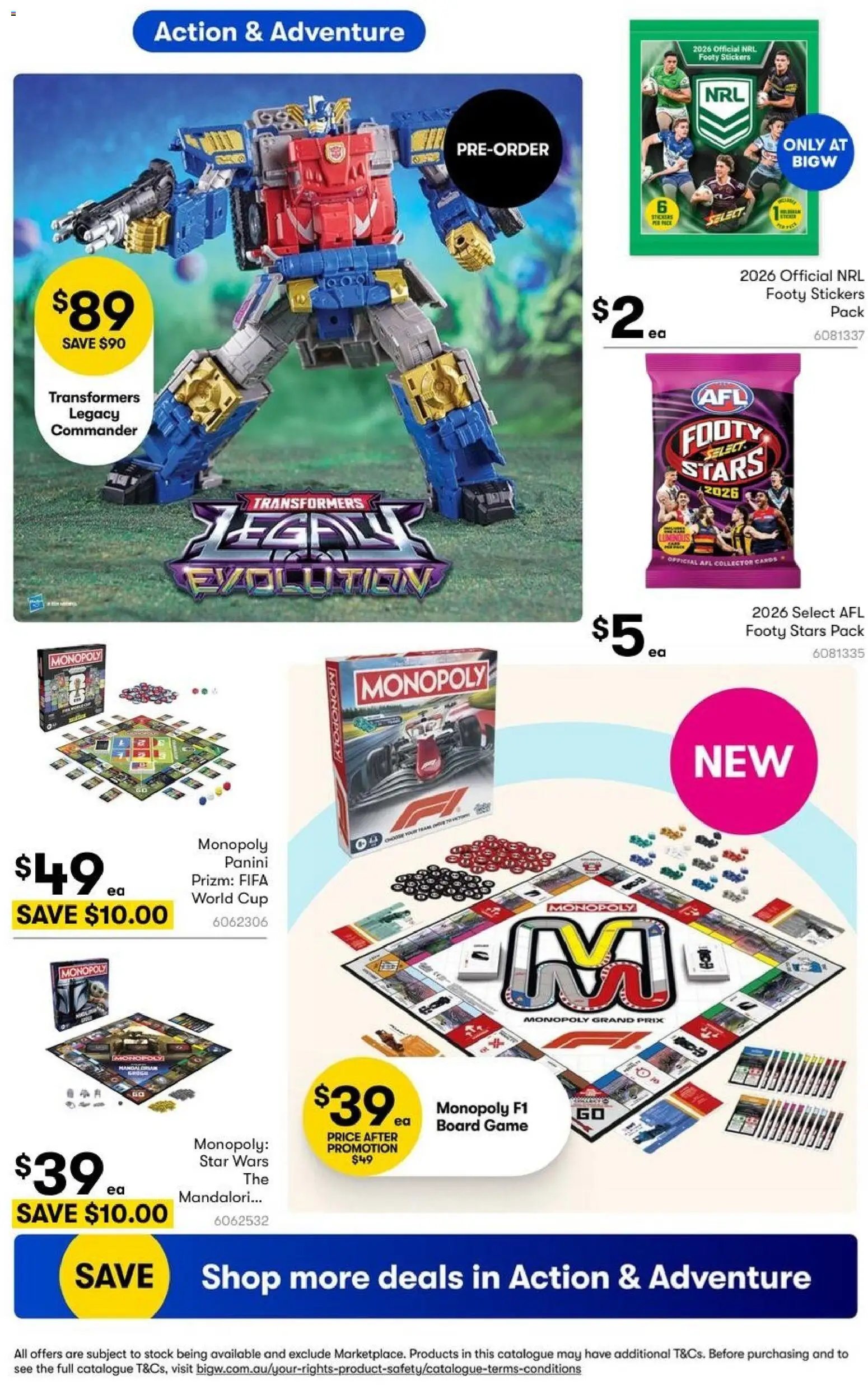Big W catalogue from 20/08/2026 Big W Thanks Dad