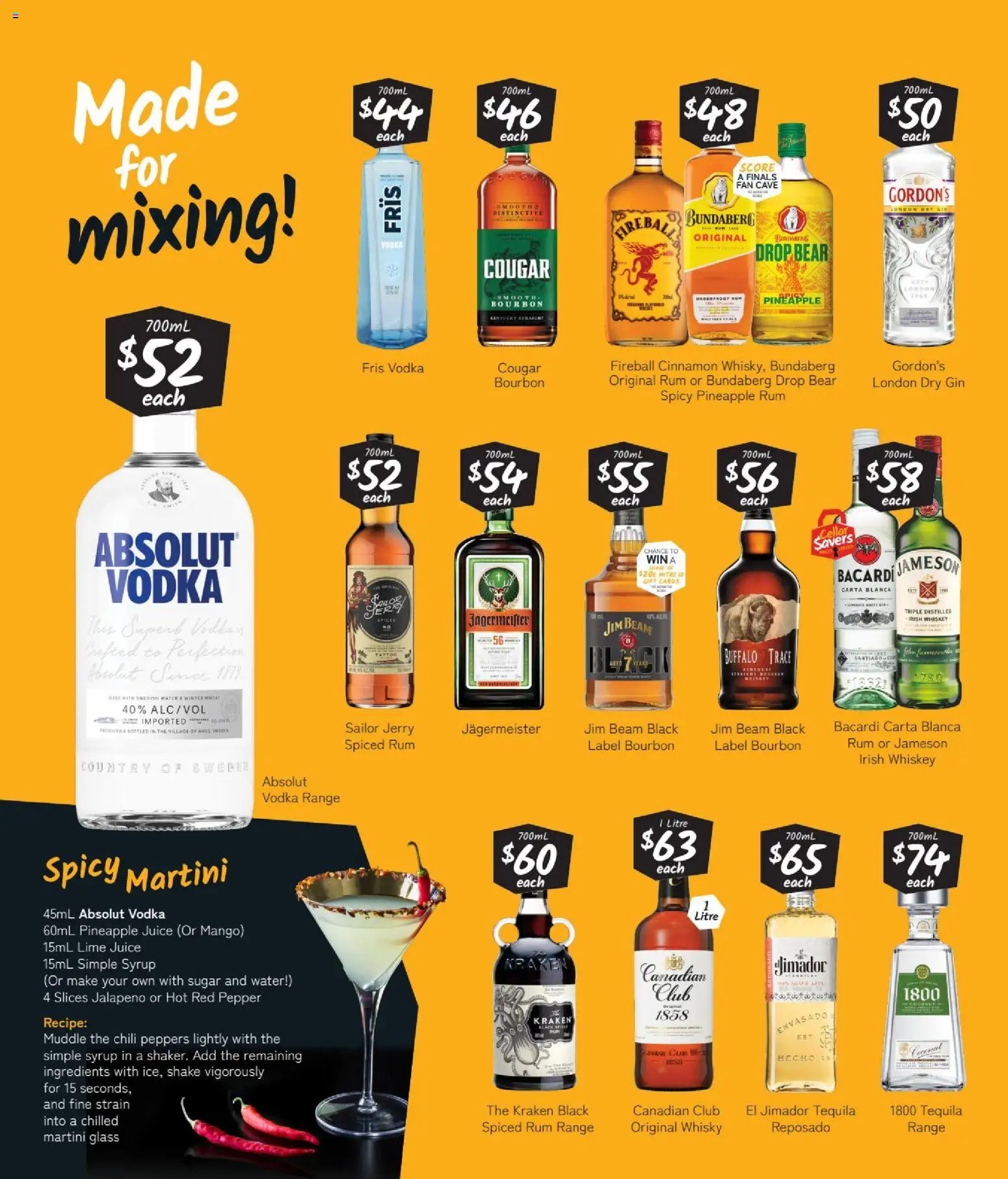 Cellarbrations catalogue from 21/09/2026 Cellarbrations catalogue CAIRNS