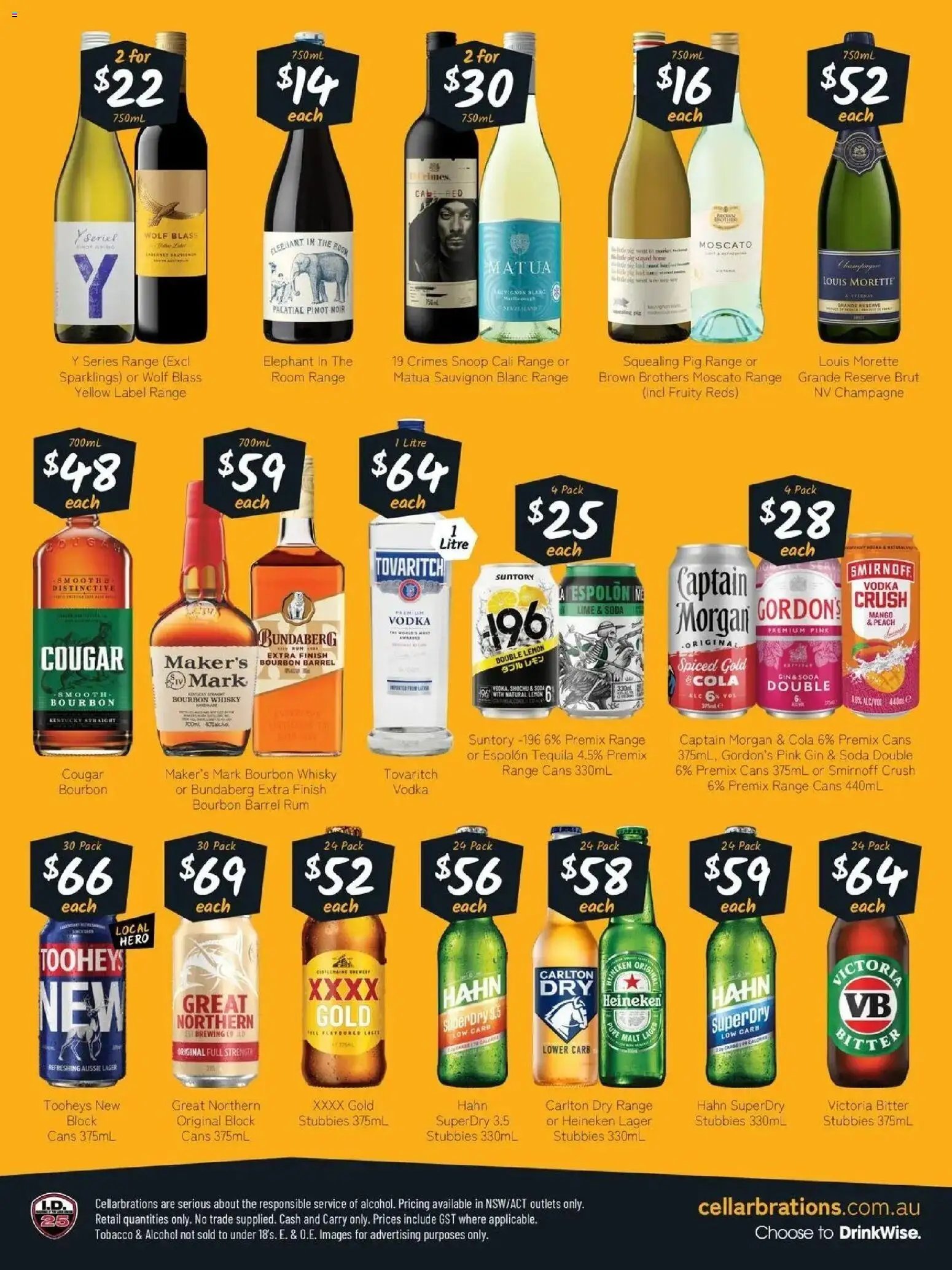 Cellarbrations catalogue from 10/08/2026 Good Shout! 10/08