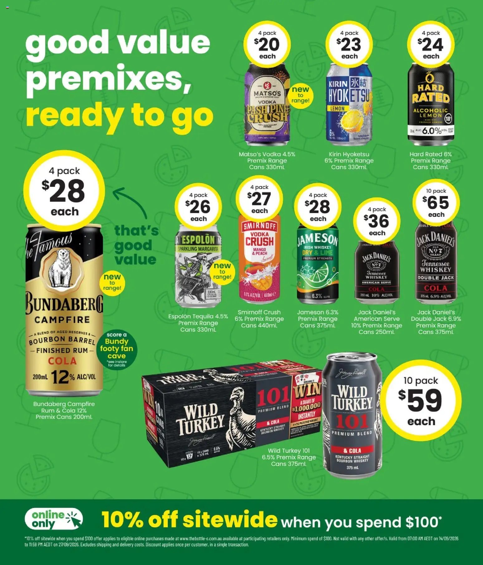 The Bottle-O catalogue from 14/09/2026 The Bottle-O catalogue ARMADALE