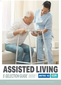 Mitre 10 Assisted Living E Selection guide 2026 valid from 24/10/2026 - Latest Specials & Offers