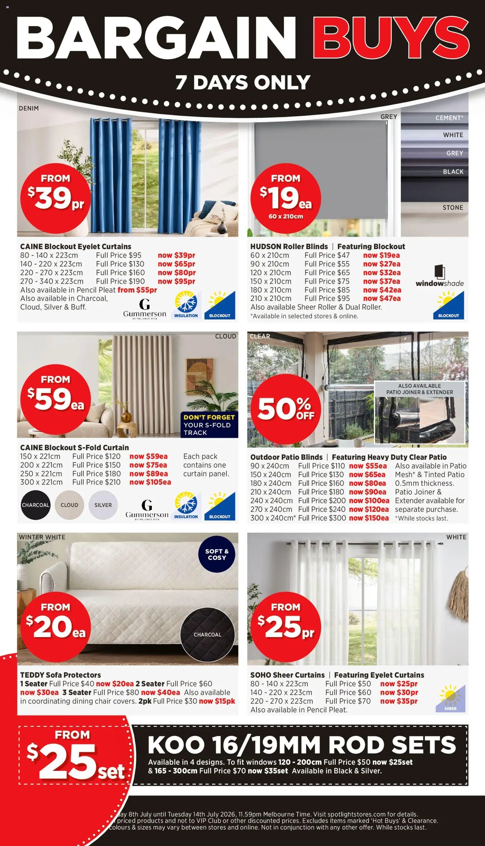 Spotlight catalogue from 08/07/2026 Spotlight catalogue