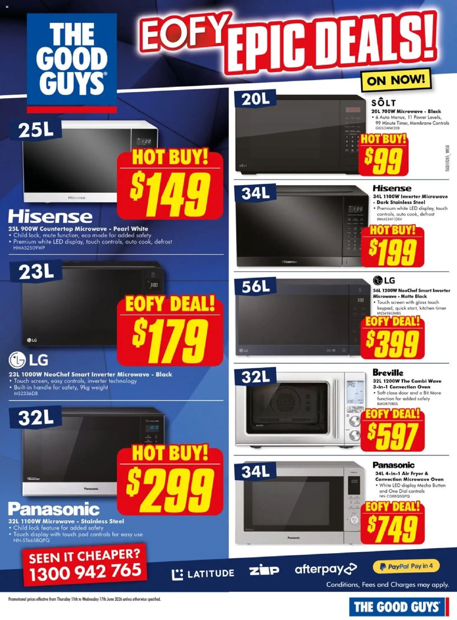 The Good Guys catalogue from 11/06/2026 The Good Guys Eofy epic deals