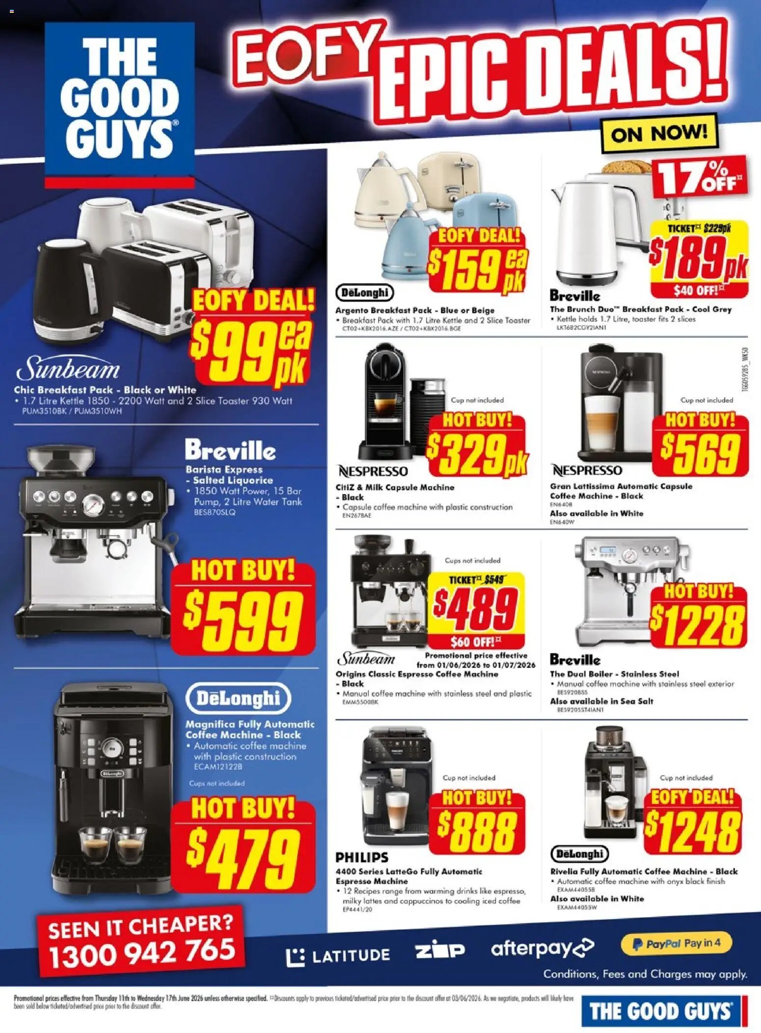 The Good Guys catalogue from 11/06/2026 The Good Guys Eofy epic deals