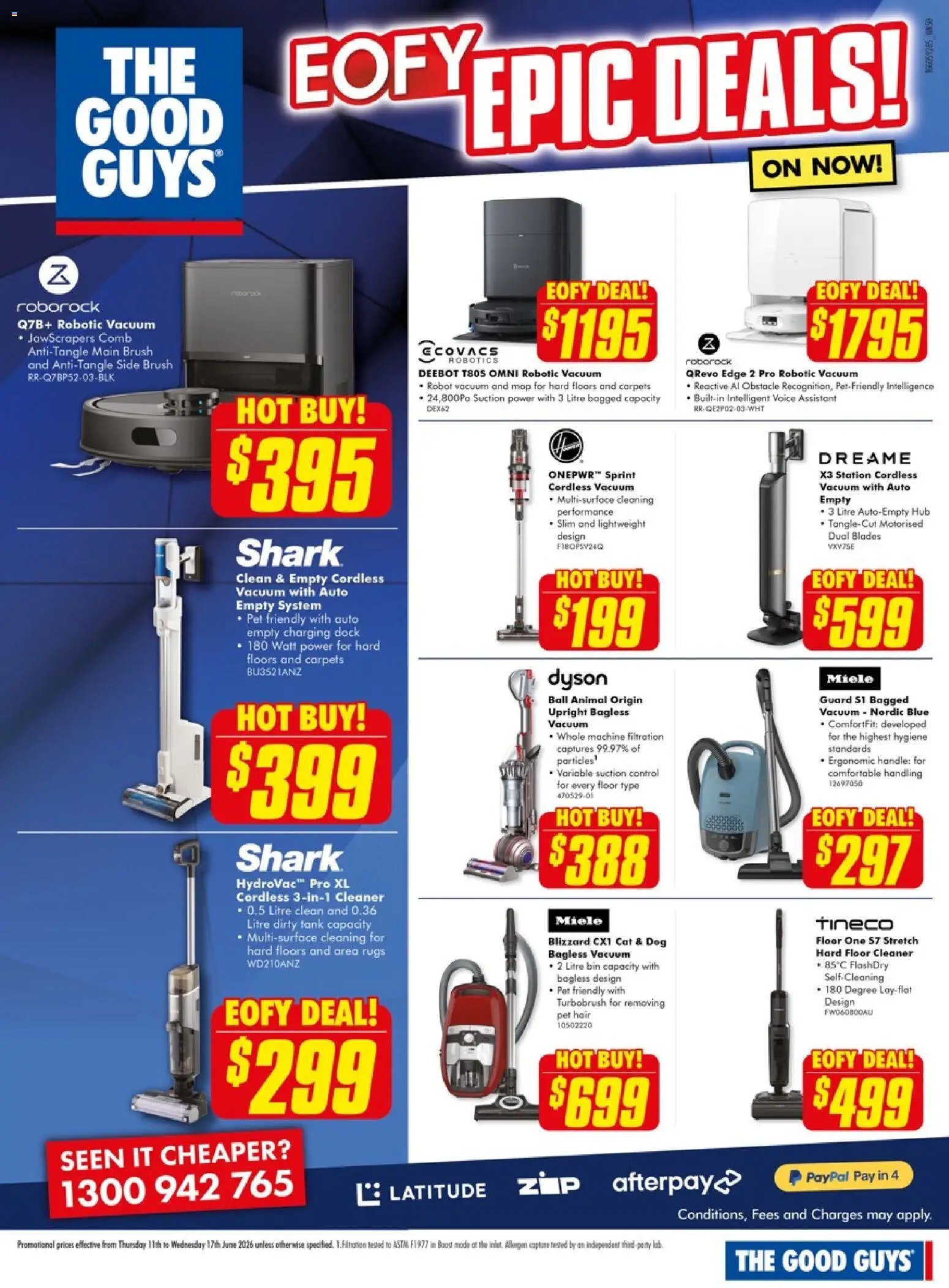 The Good Guys catalogue from 11/06/2026 The Good Guys Eofy epic deals