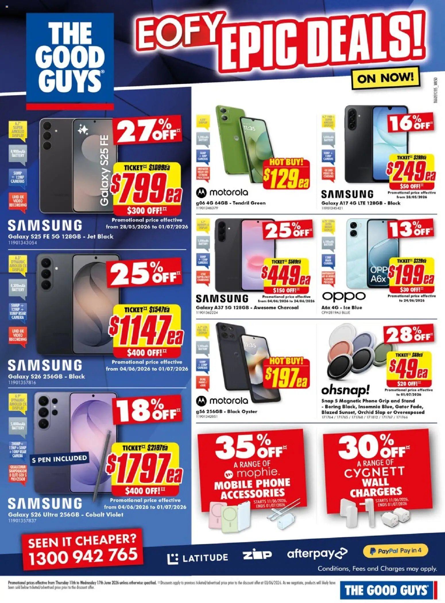 The Good Guys catalogue from 11/06/2026 The Good Guys Eofy epic deals