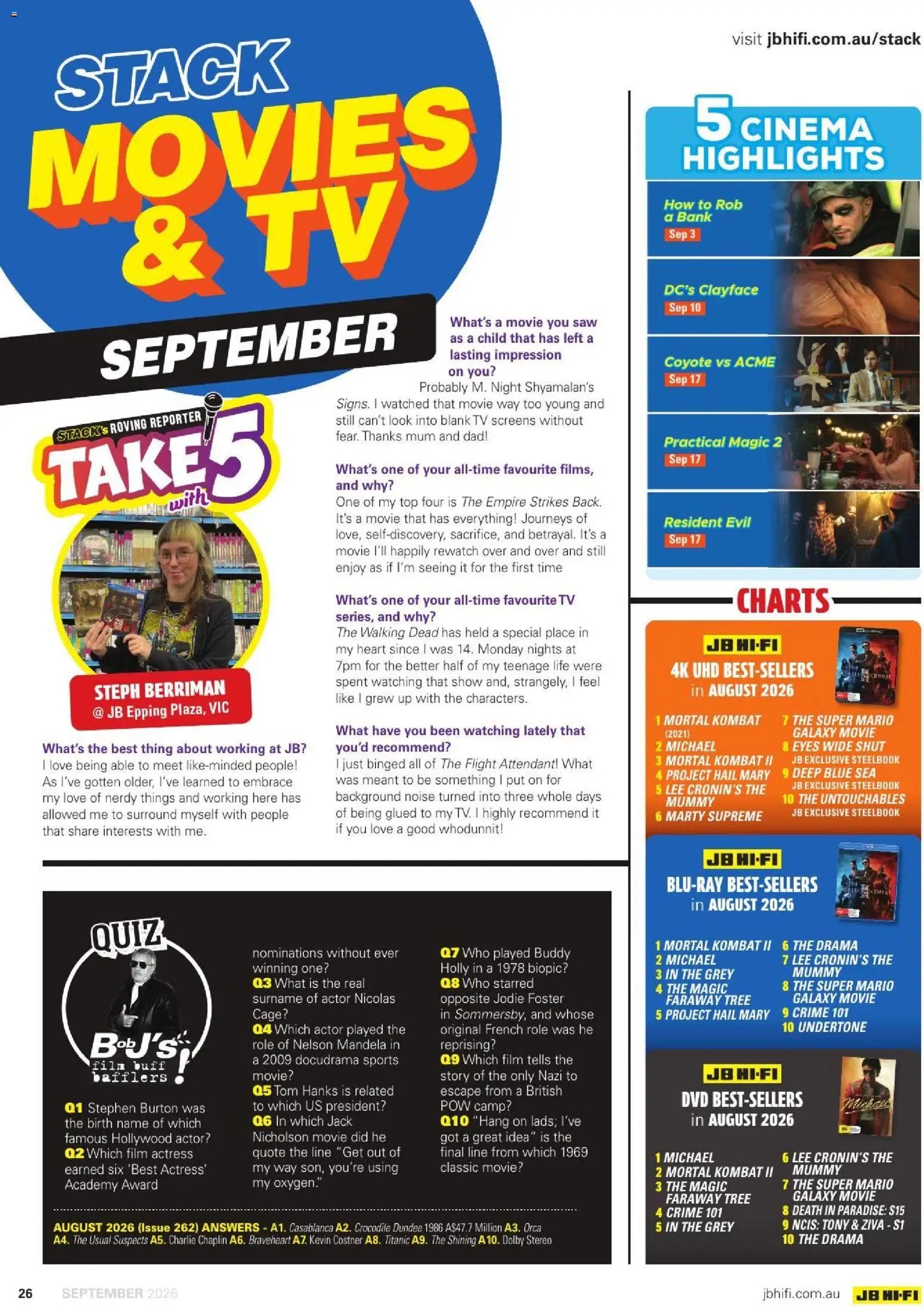 JB Hi-Fi catalogue from 01/09/2026 JB Hi-Fi STACK