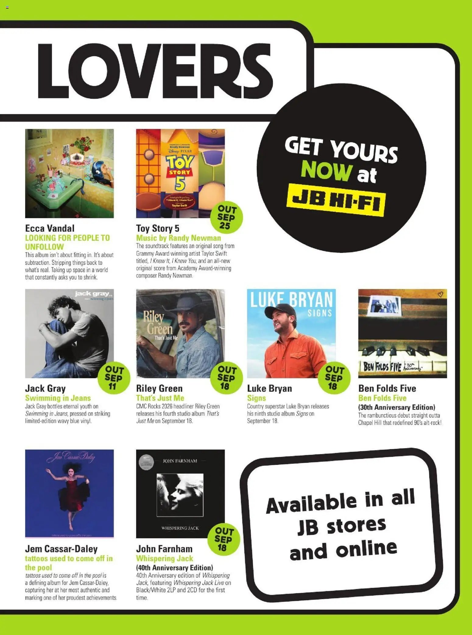JB Hi-Fi catalogue from 01/09/2026 JB Hi-Fi STACK